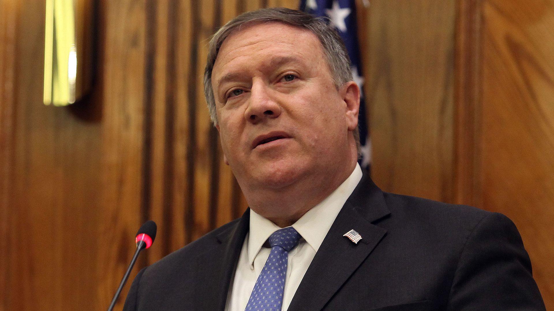 Mike Pompeo close up