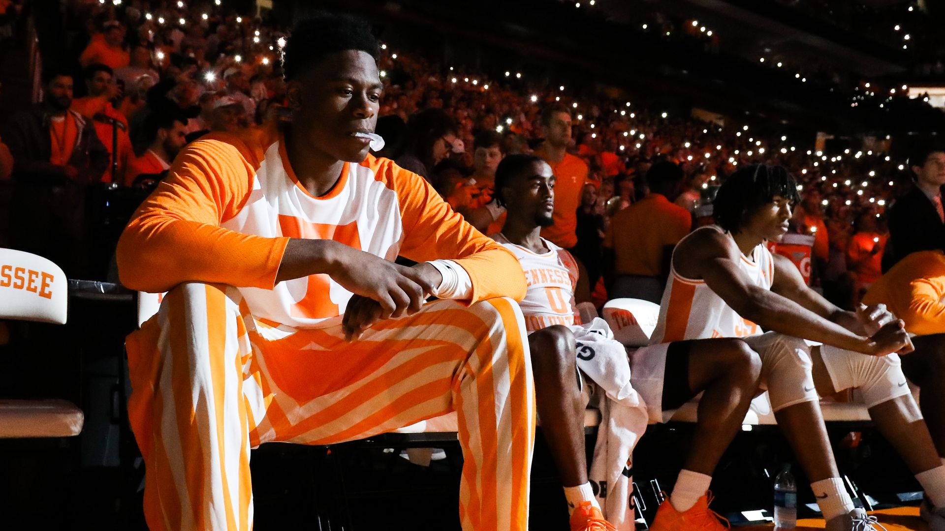 Admiral Schofield and the rest of his Volunteer teammates mean business this year.