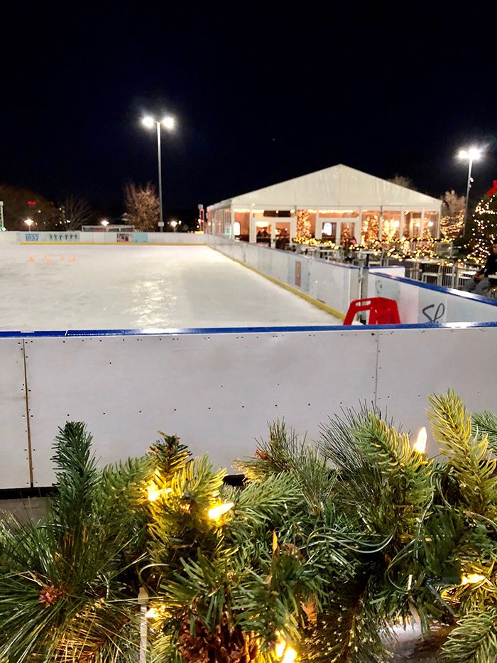 ice skating at southpark mall