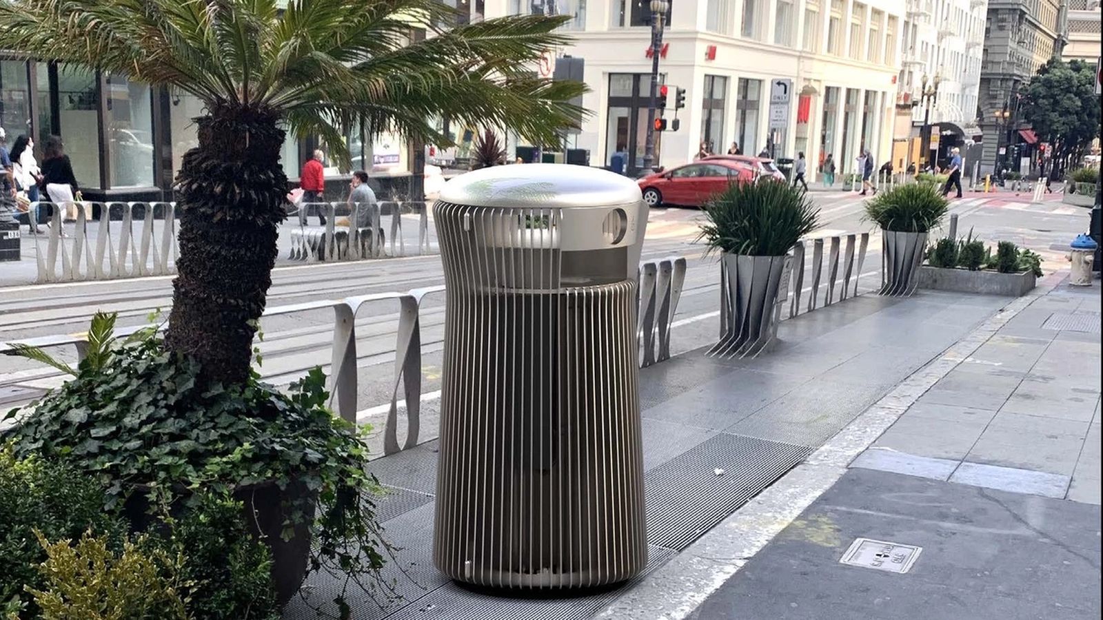 San Francisco tests new trash cans - Axios San Francisco
