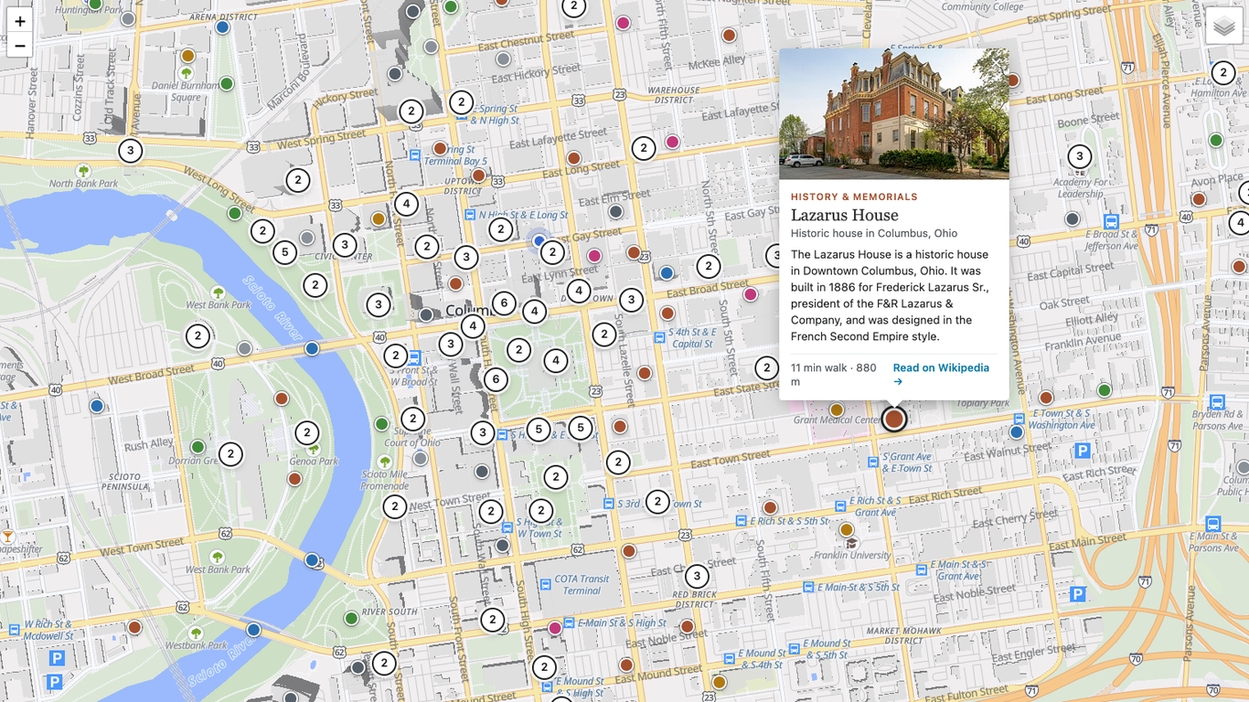 Explore your neighborhood with a new Wikipedia map