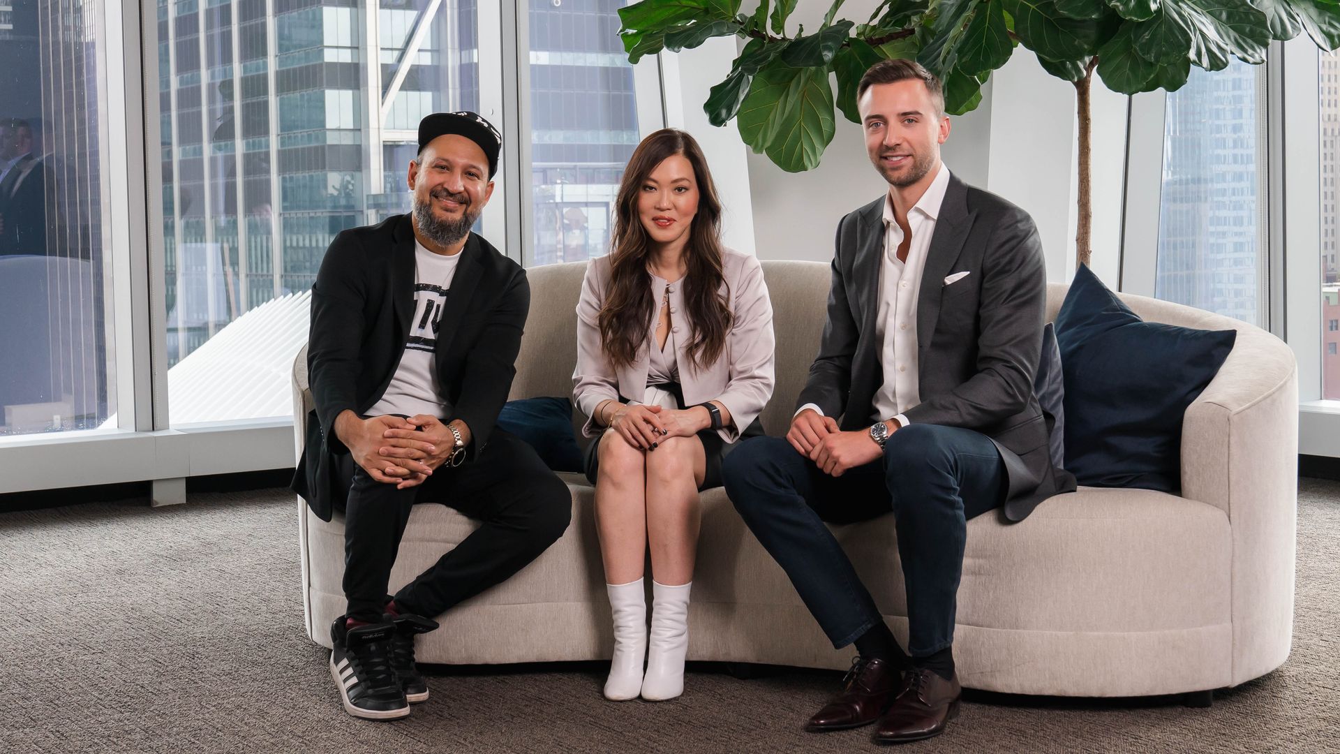 Constellation cofounders Nauman Hafiz, Diana Lee and Matt Woodruff