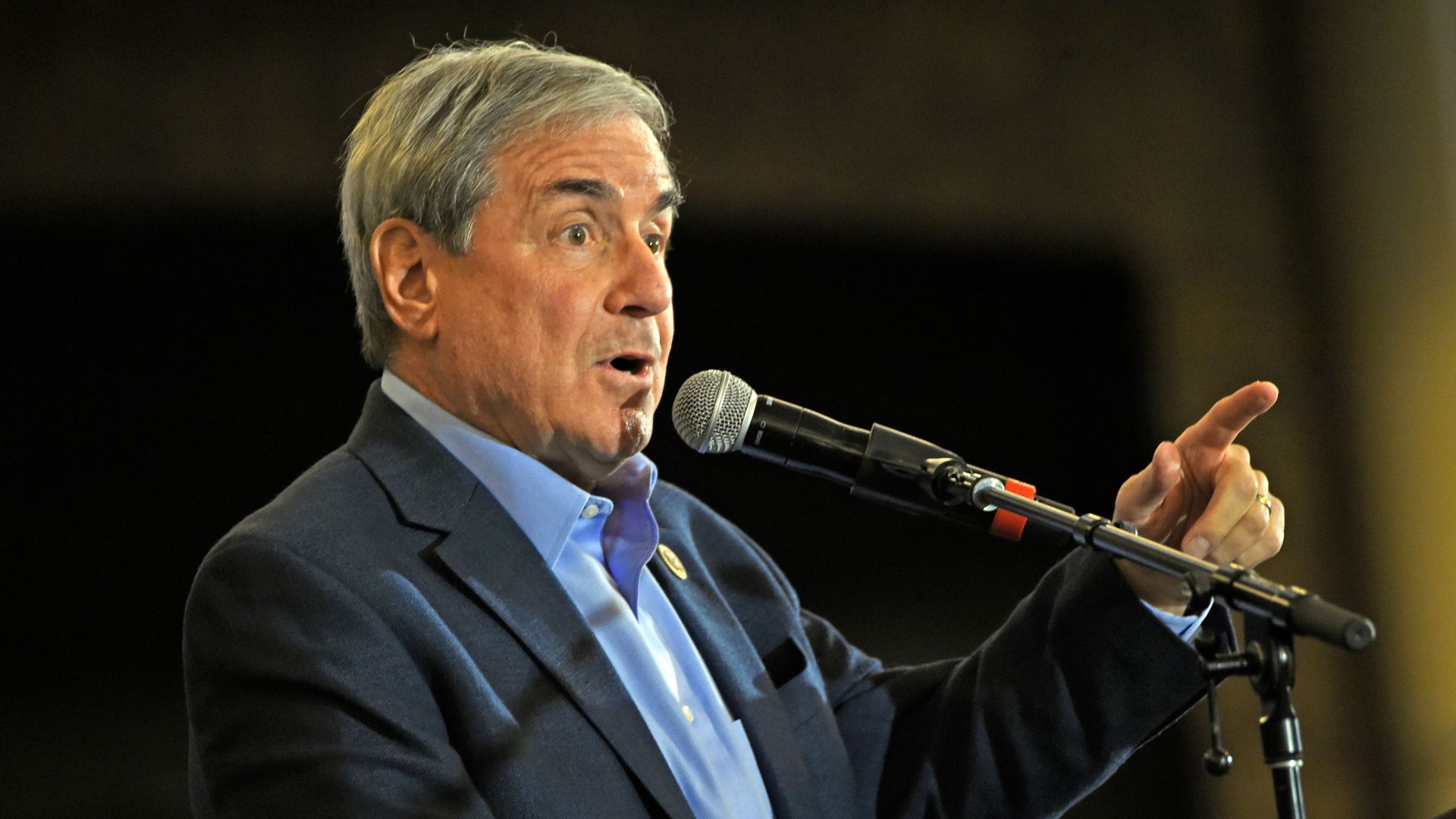  Rep. John Yarmuth speaks during the Protecting Working Families Tour at The Galt House Hotel on December 1, 2017 in Louisville, Kentucky. 