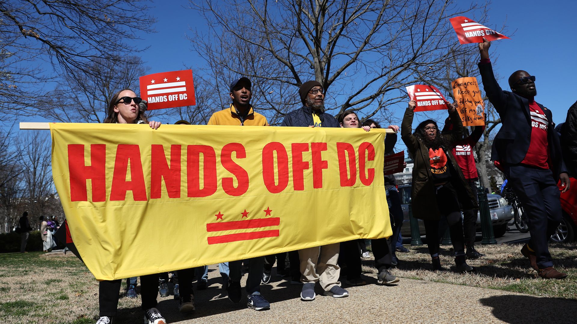 D.C. protesters