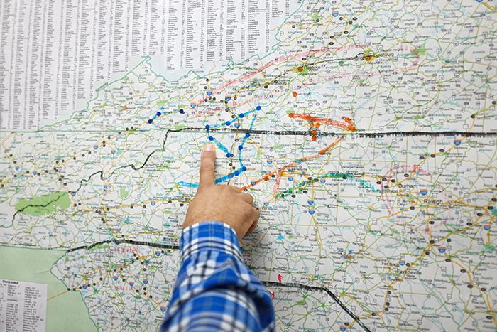 Manolo Christmas Trees Map