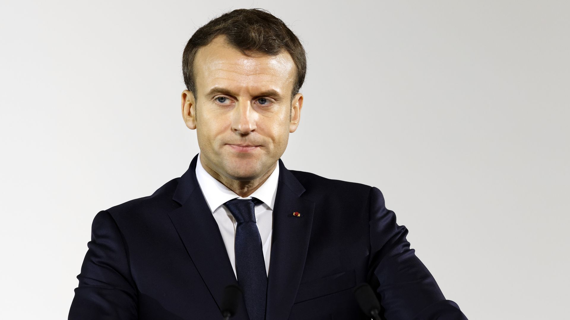 French President Emmanuel Macron.