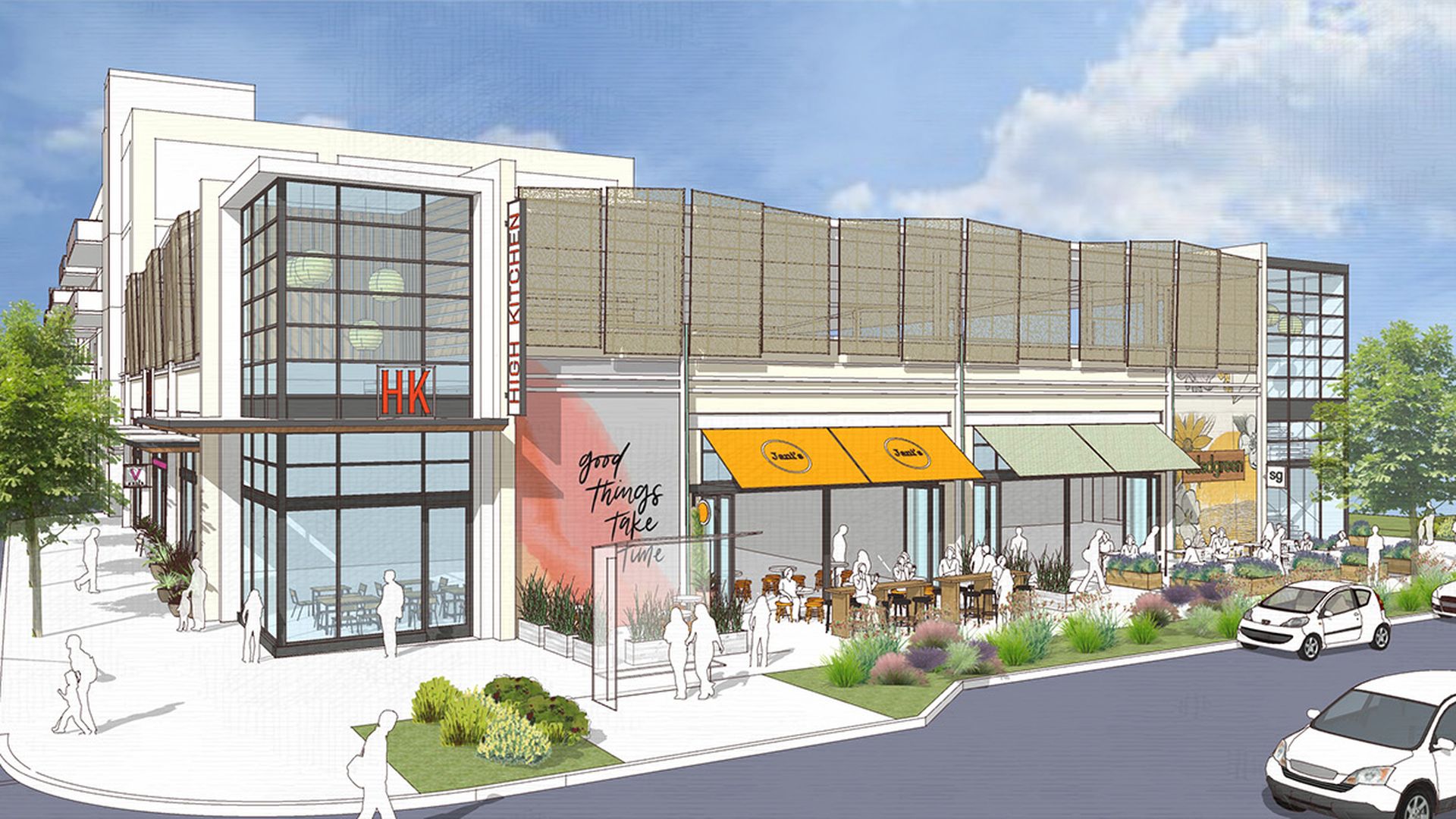 Rendering of metropolitan midtown