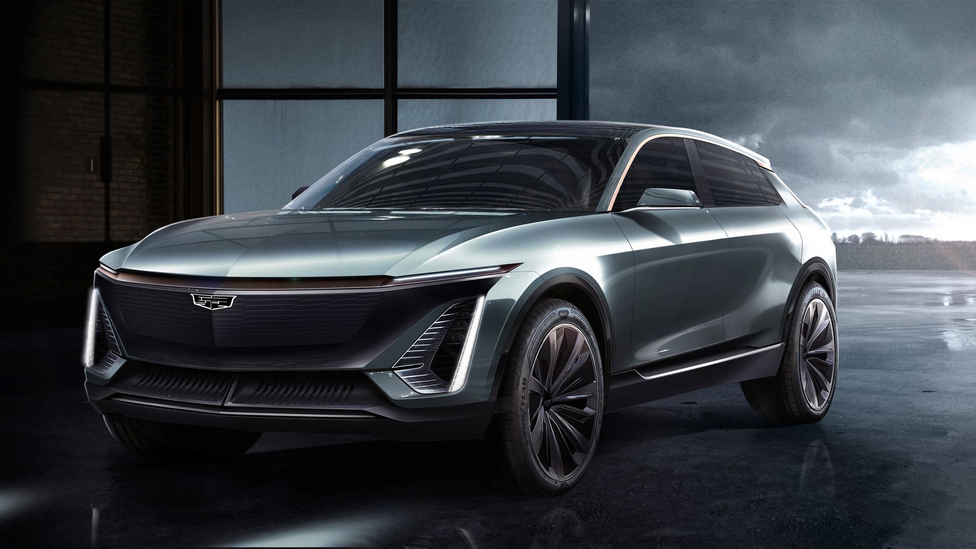 Image of Cadillac's electric crossover concept 