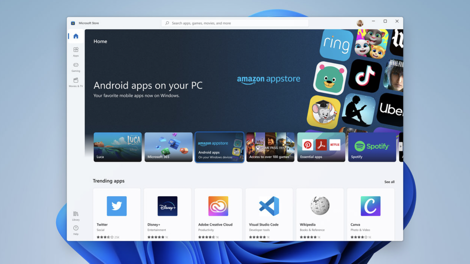 Screenshot of Windows 11 
