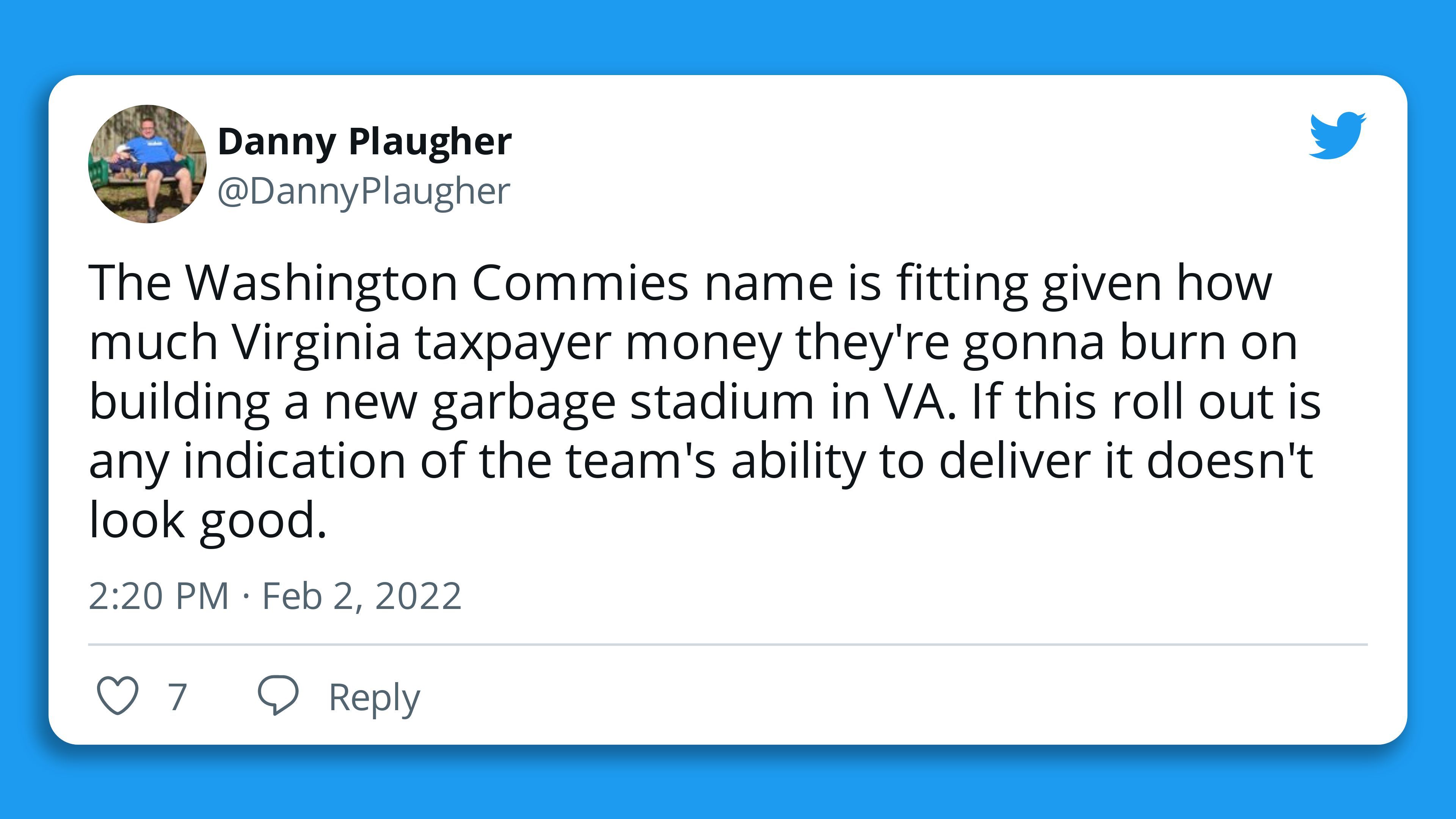 A screenshot of a tweet
