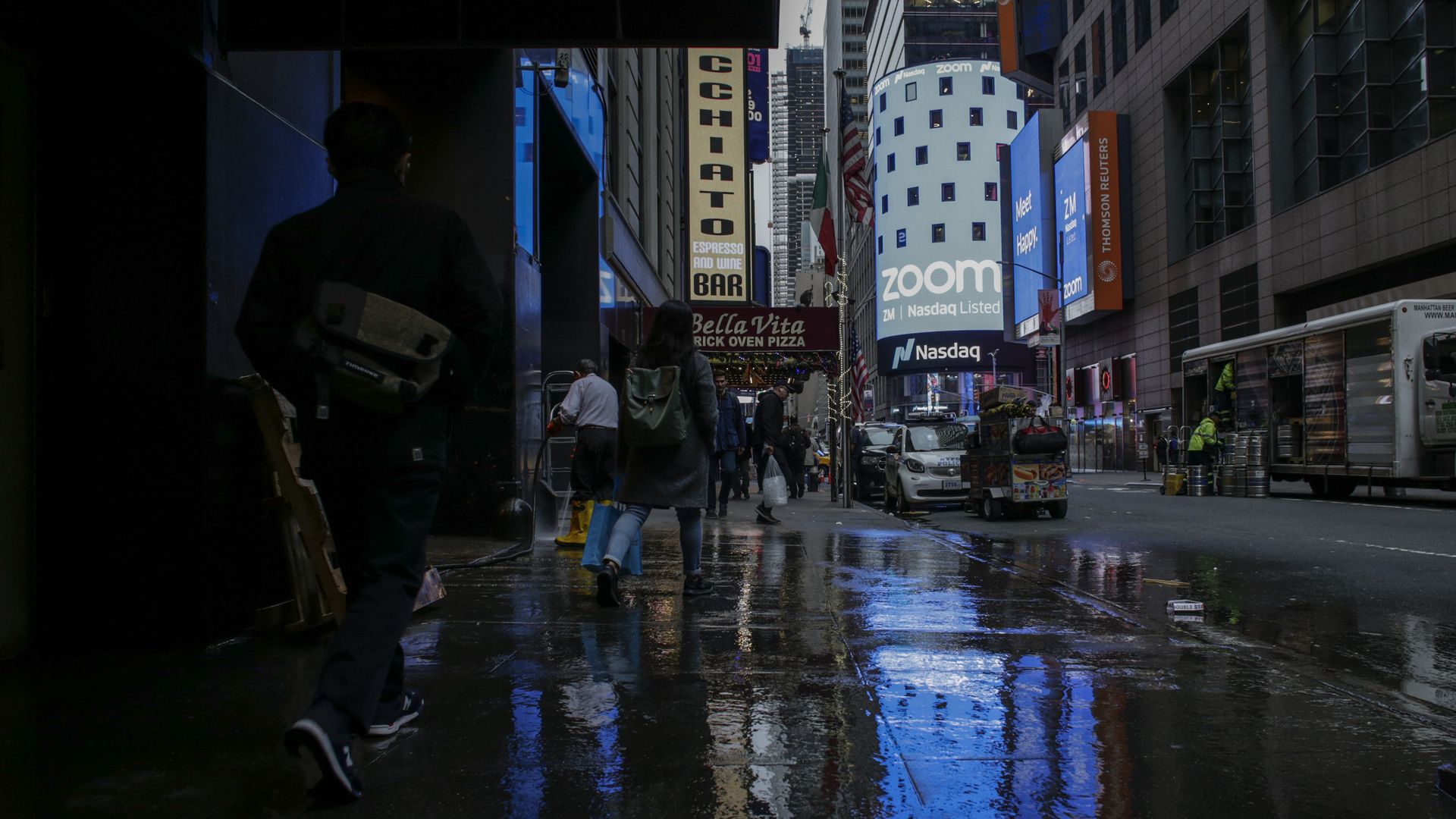 Zoom IPO on NASDAQ