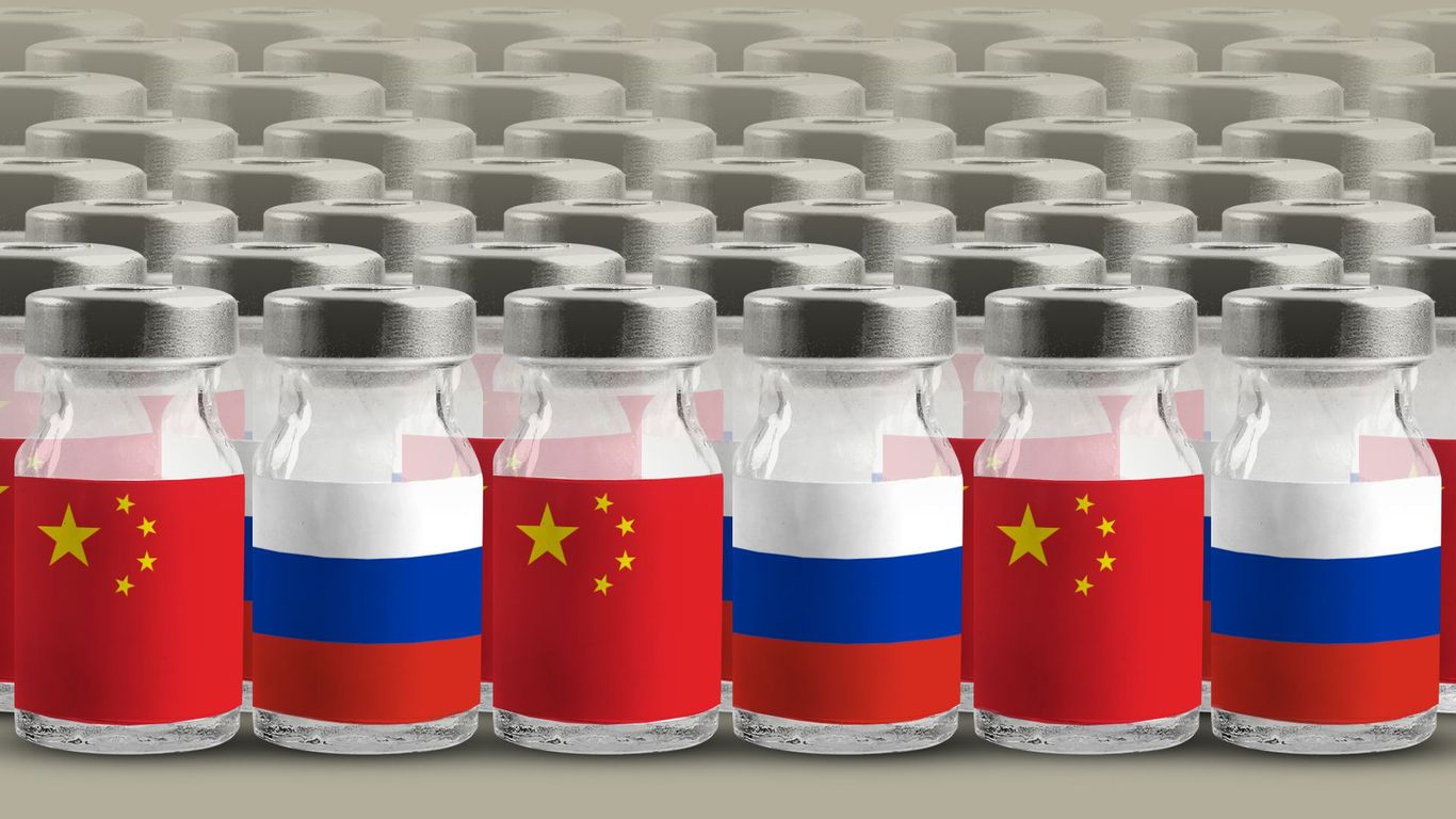 China and Russia vaccinate the world – for now