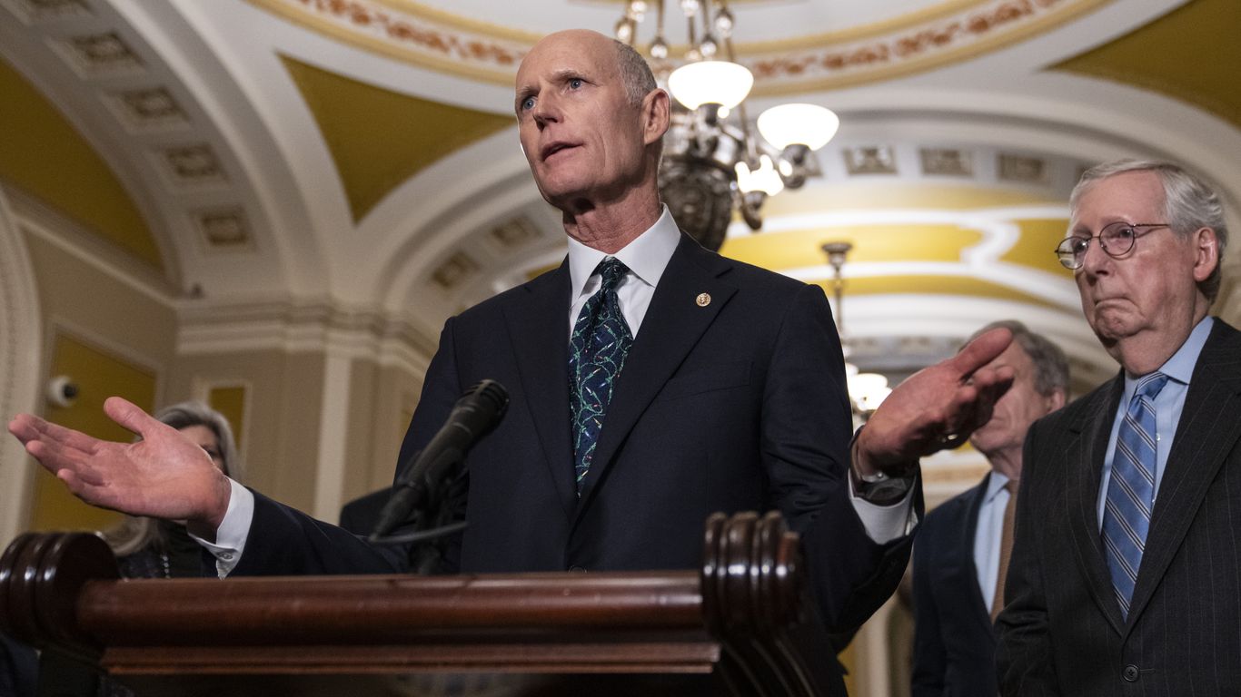 Rick Scott accuses Biden and McConnell of "gotcha politics" on Social ...