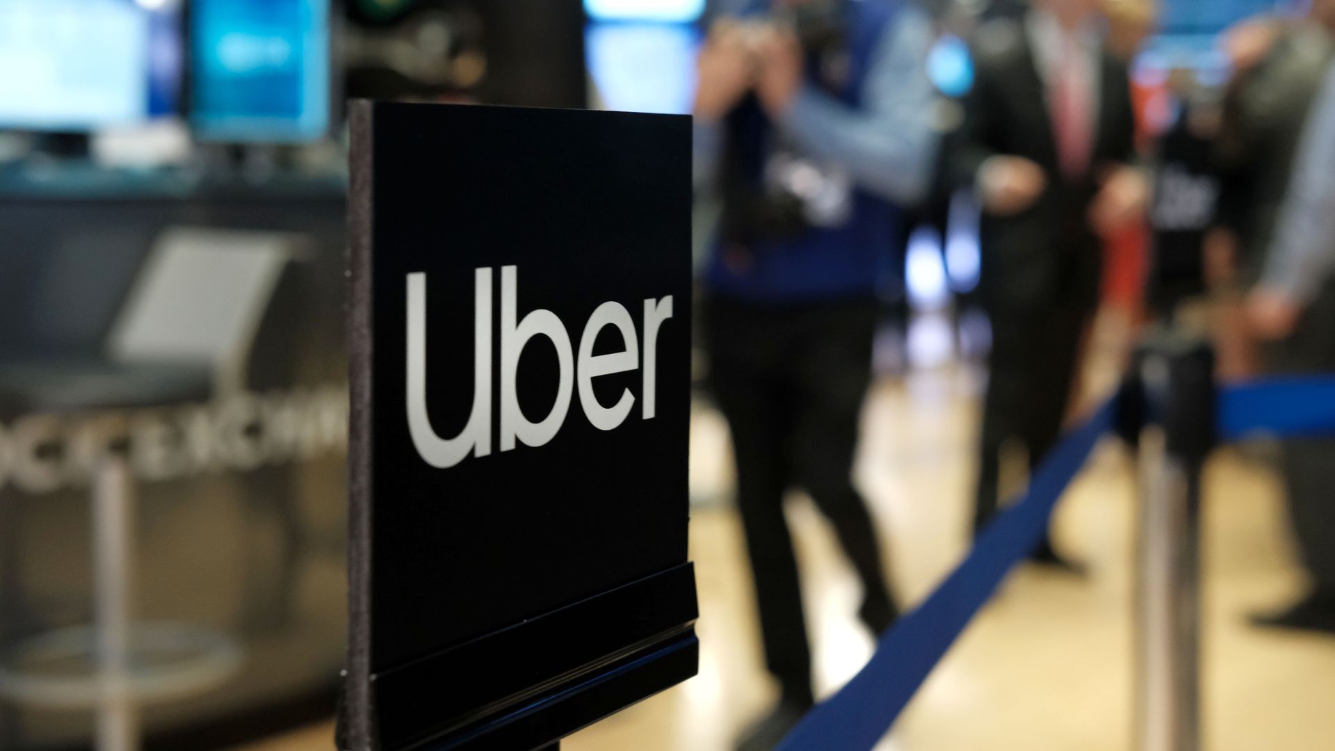 An Uber logo