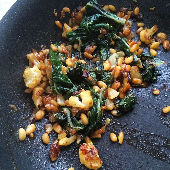chard-cauliflower-saute
