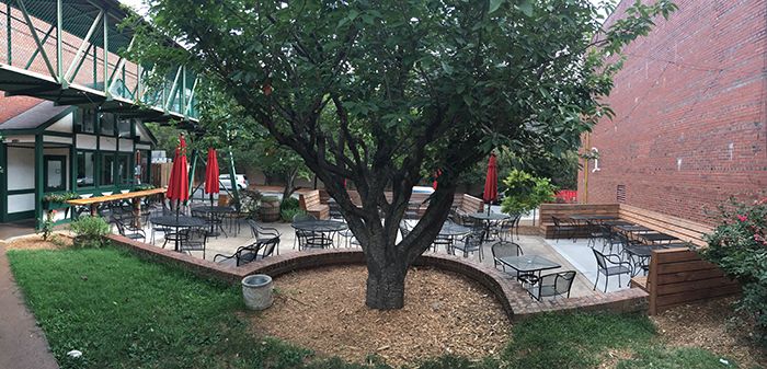 sir edmond halley's patio