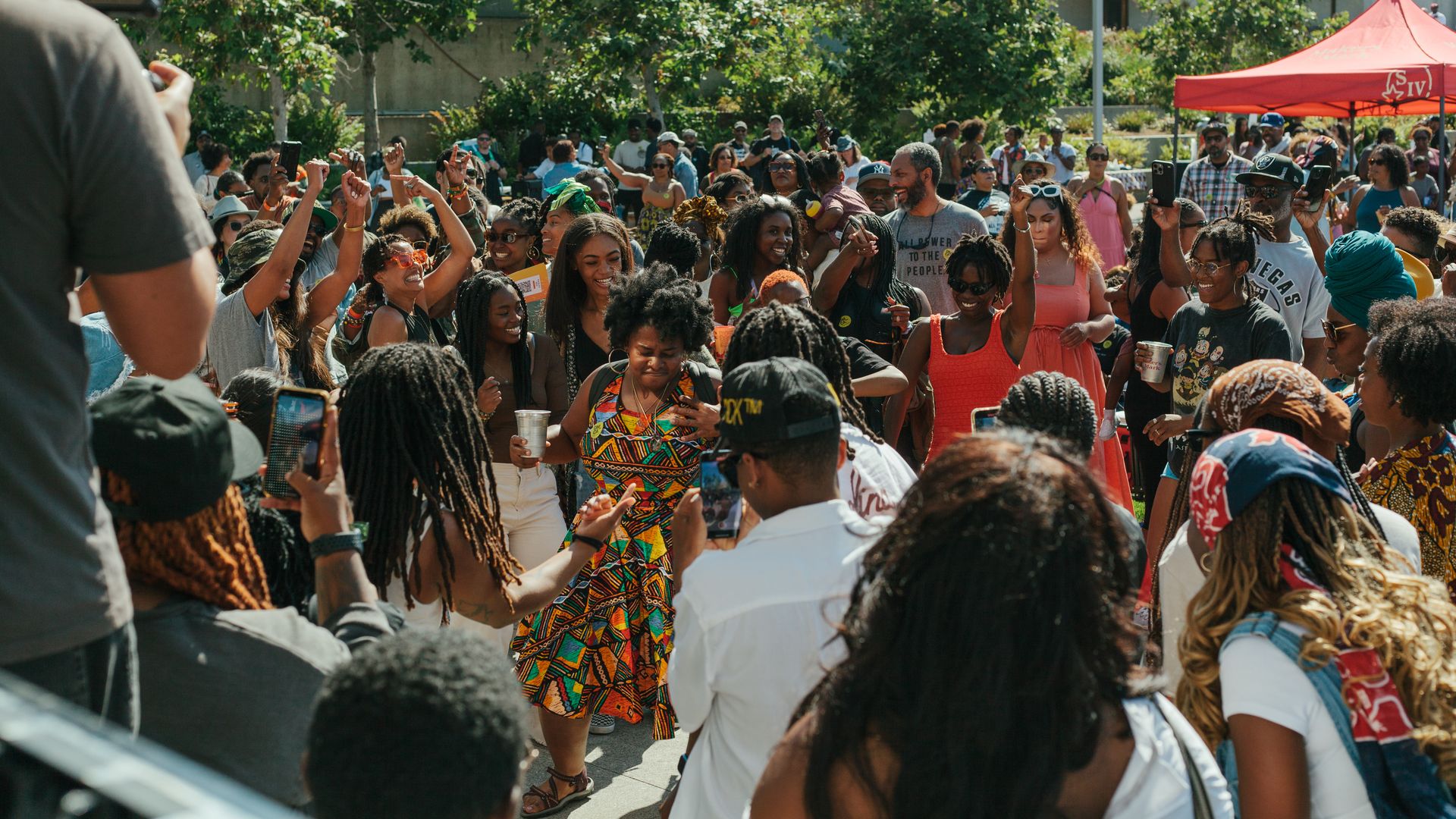 Hella Juneteenth festival at the Oakland Museum of California.