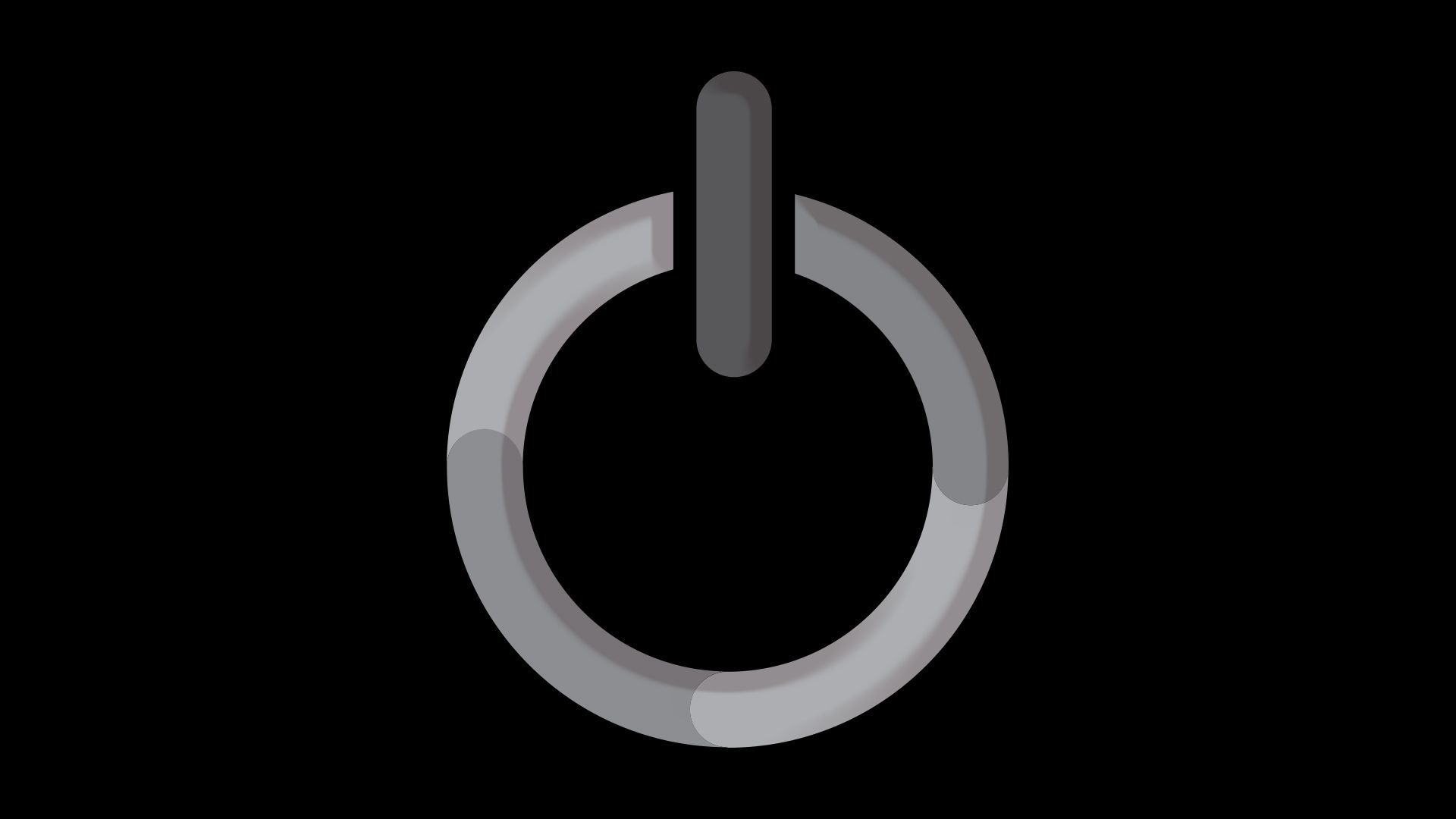 Illustration of a black and white letter O from the OZY Media logo stylized as a shutdown button. 