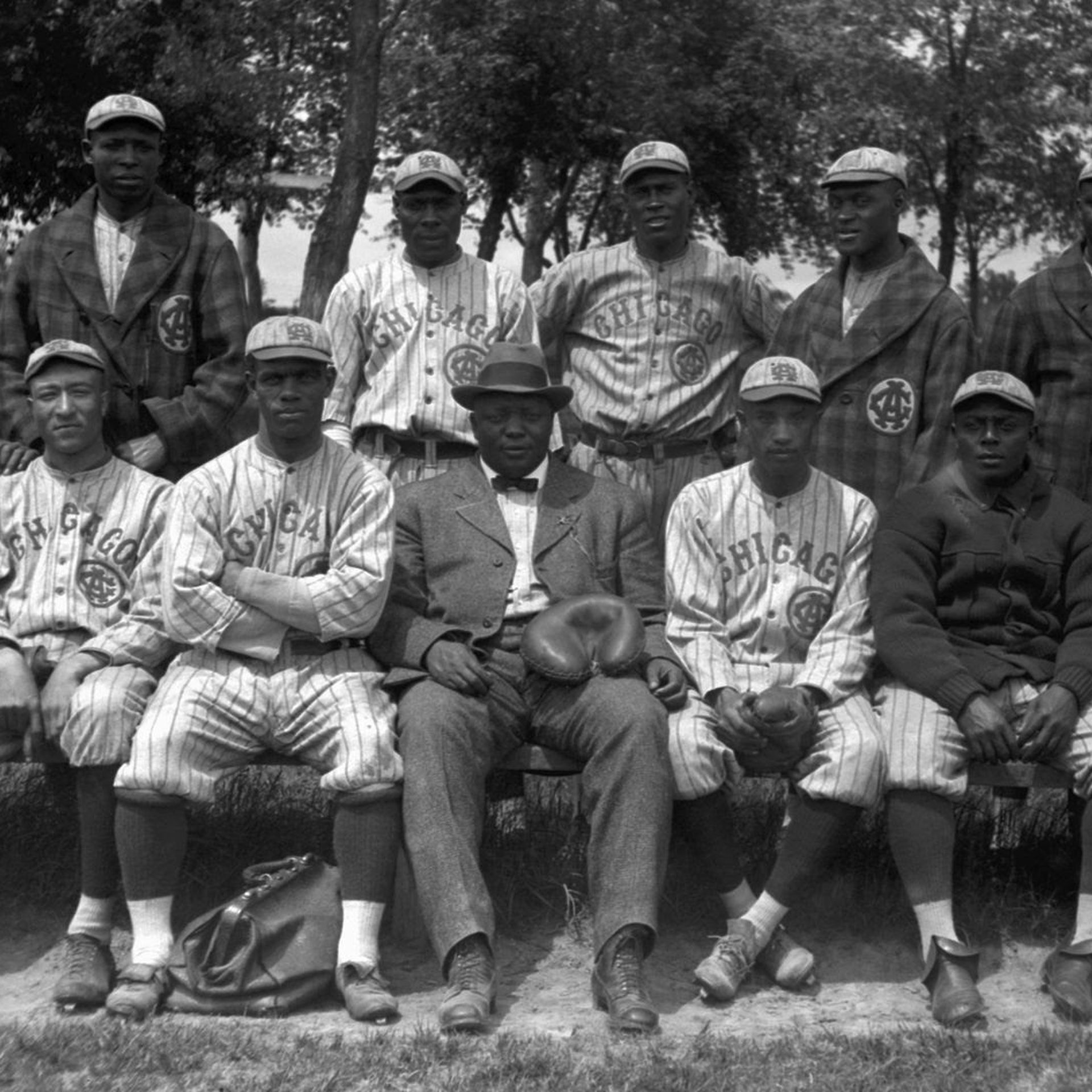 1928 CHICAGO AMERICAN GIANTS CAP