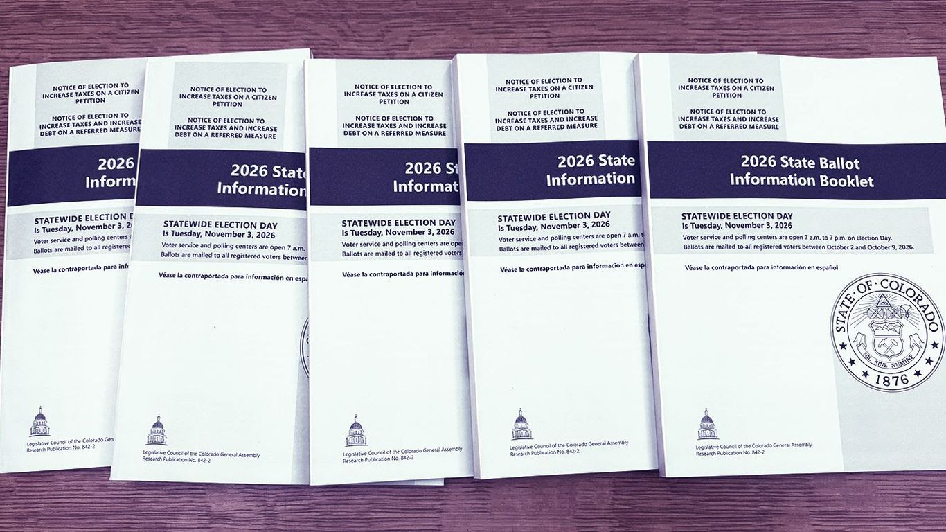 Colorado prints longest-ever Blue Book voter guide - Axios Denver