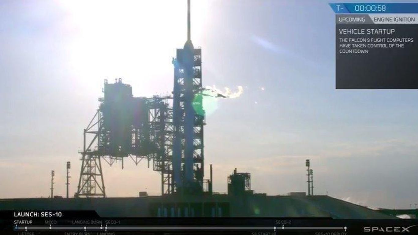 SpaceX successfully reuses a rocket for the first time