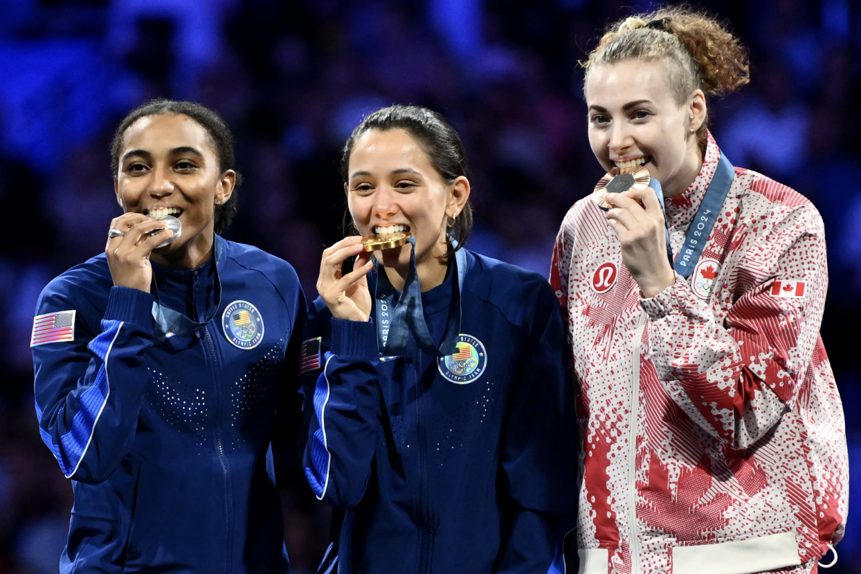 Photos: Most Olympics medals go to U.S. in first Paris Games weekend