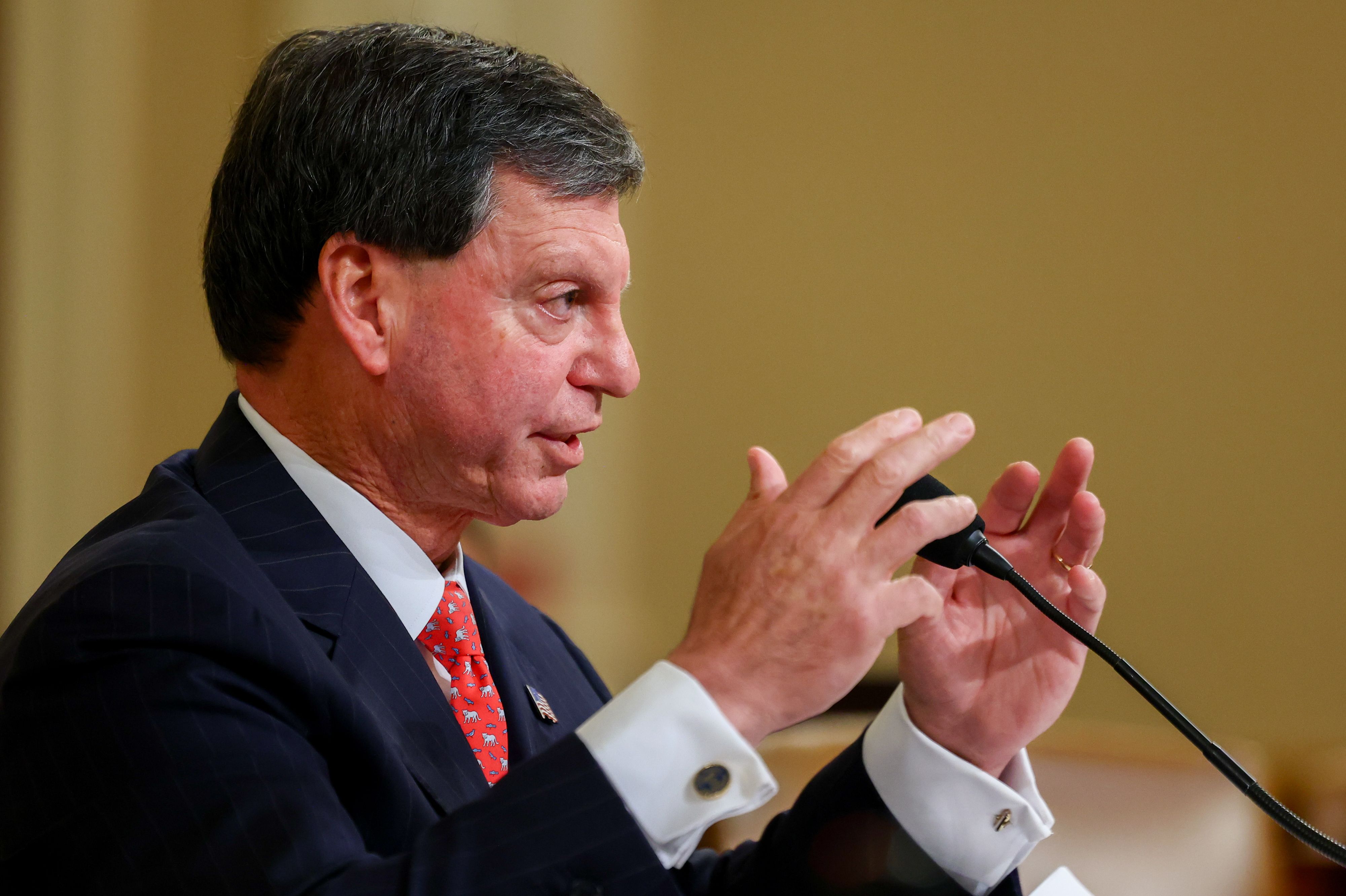 Frank Bisignano, chief executive officer of the Internal Revenue Service (IRS), during a House Ways and Means Subcommittee on Social Security hearing in Washington, DC, US, on Wednesday, June 10, 2026. Projections in the latest annual Social Security Trustees report, released Tuesday, moved the date