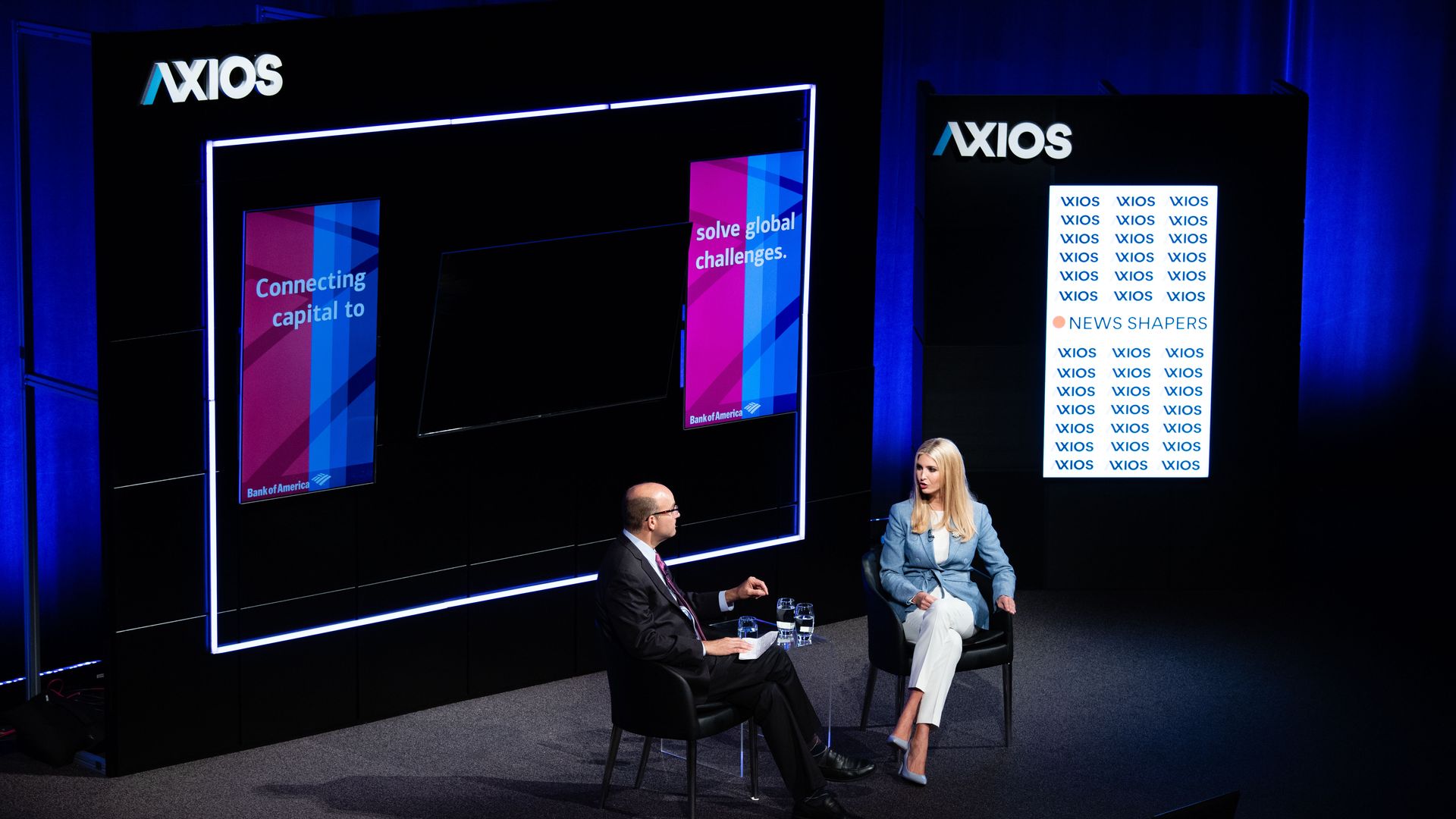 Axios' Mike Allen interviewing Ivanka Trump
