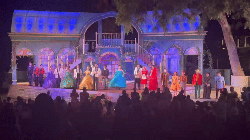 Final bow at Love's Labour's Lost in Kansas City.