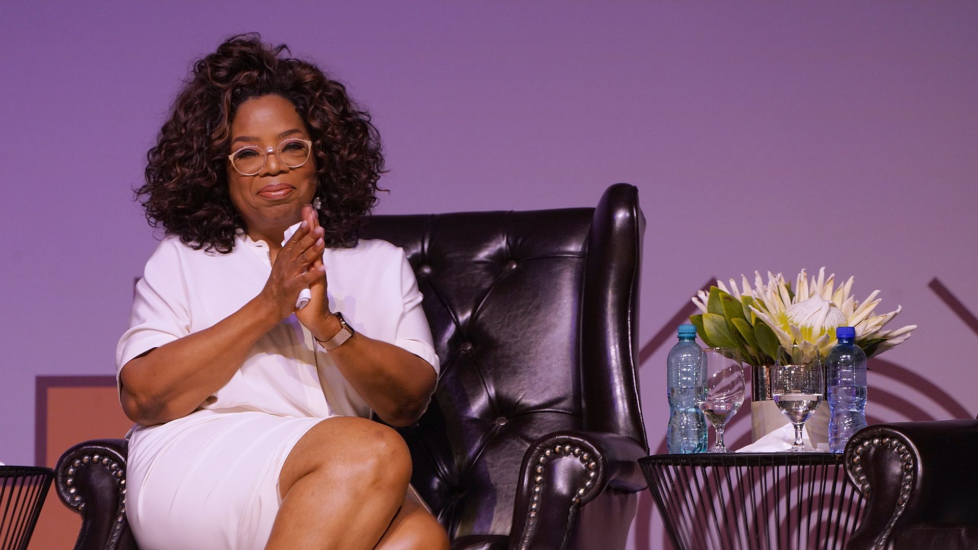 Oprah Winefrey smiling