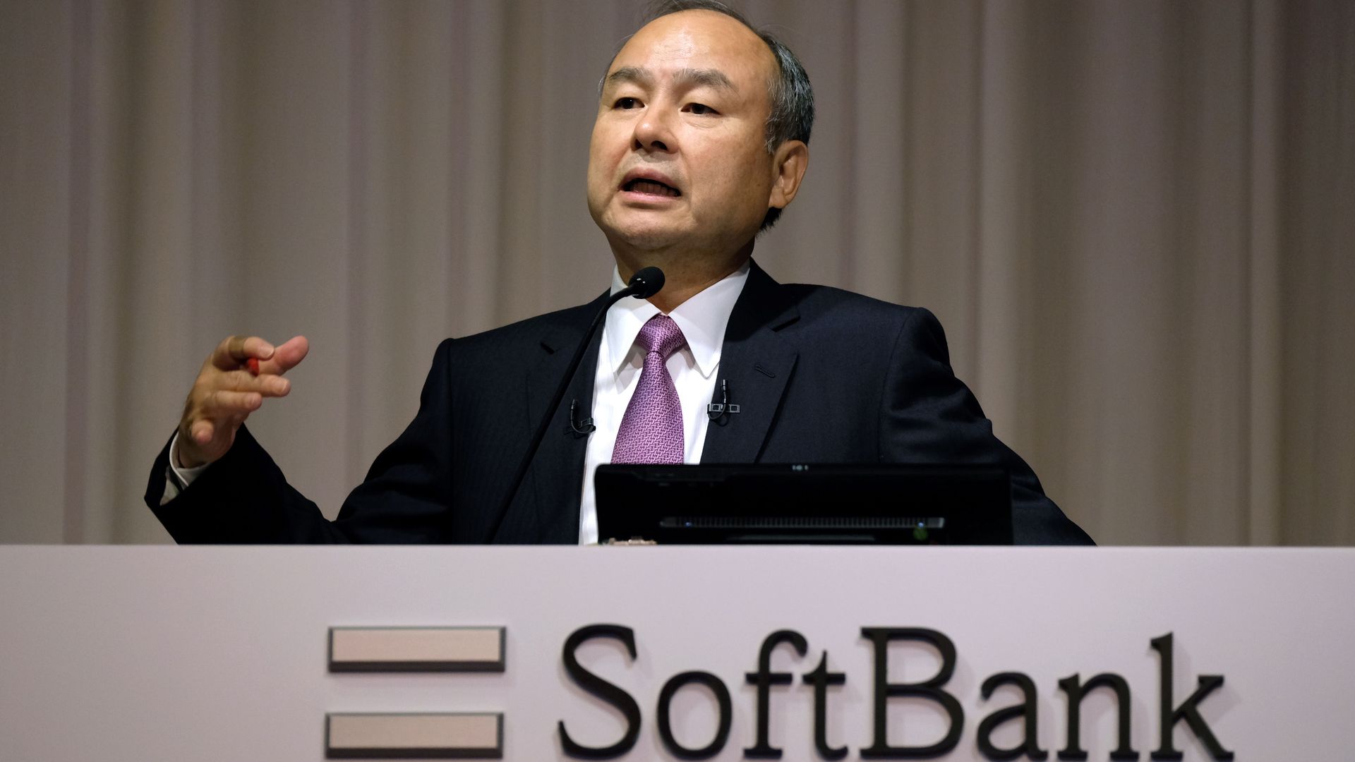 SoftBank Group CEO Masayoshi Son
