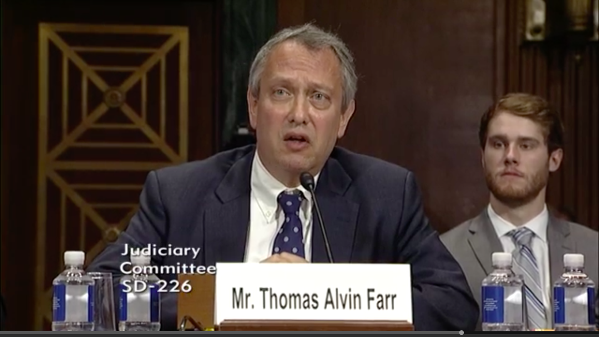 President Trump’s judicial nominee Thomas Farr 