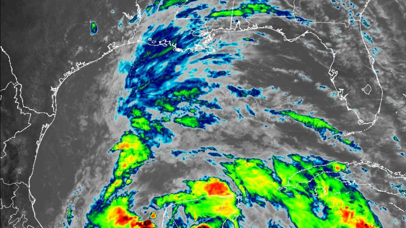 Tropical system in Gulf of Mexico to bring heavy rain to New Orleans ...
