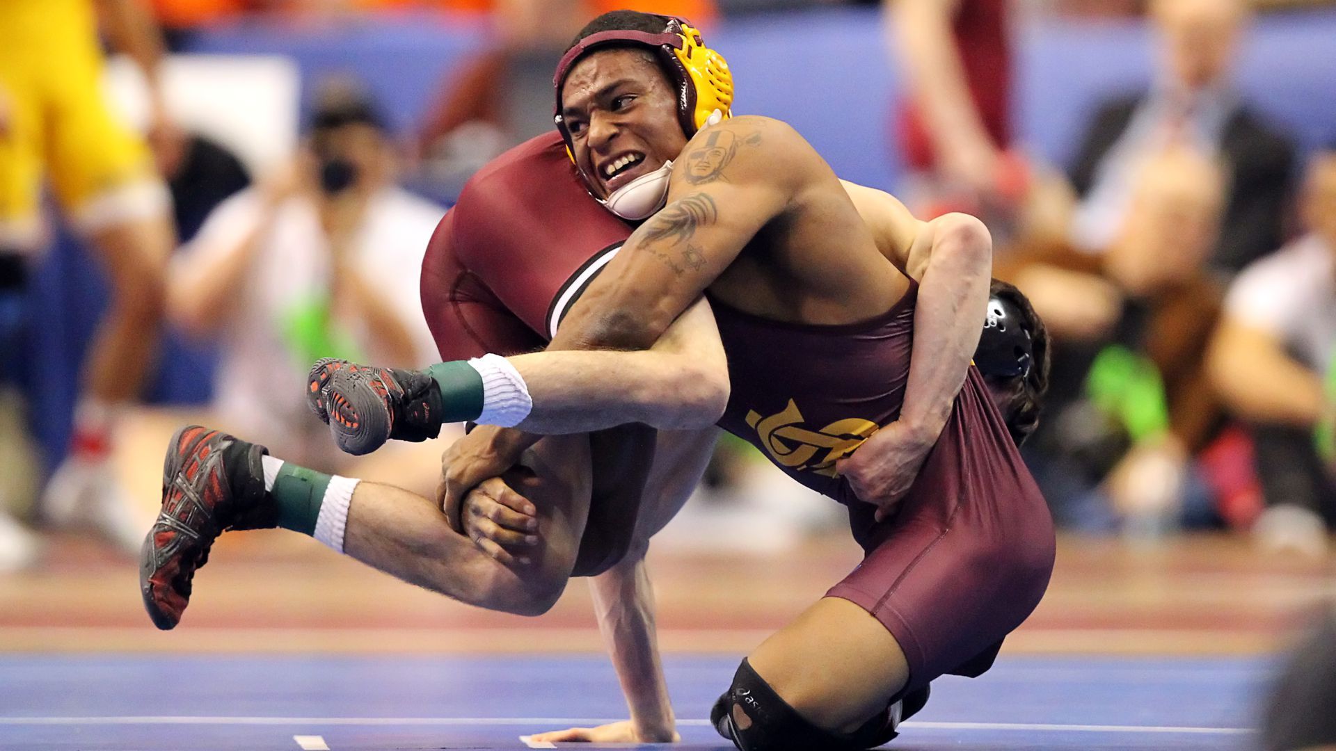 Anthony Robles at the 2011 NCAA Wrestling Championships.