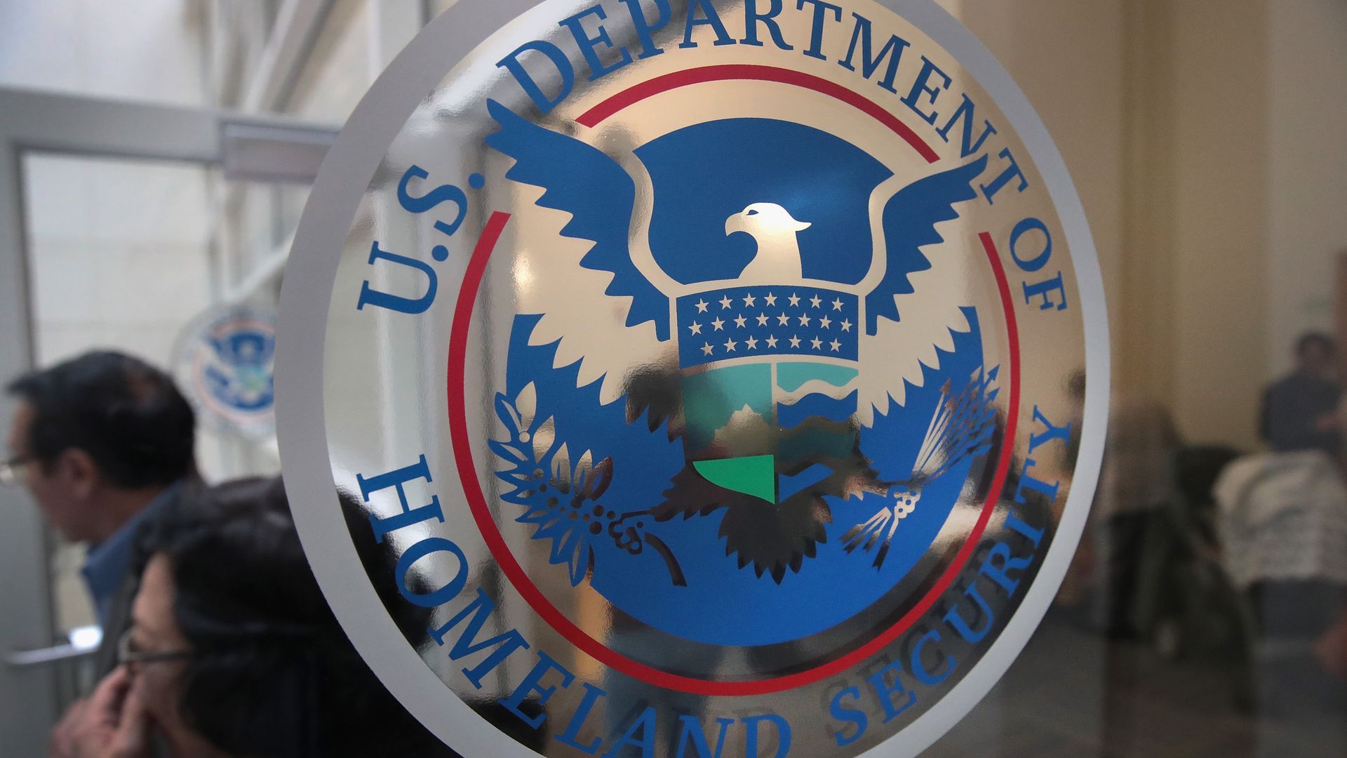 Department of Homeland Security logo. 