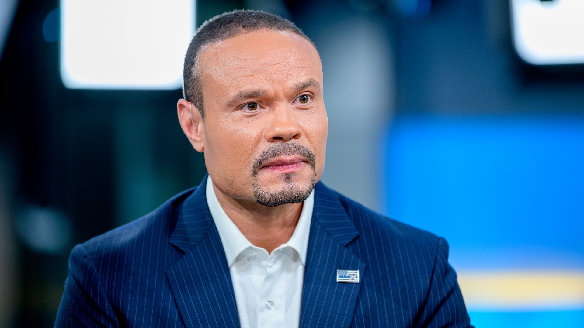 Dan Bongino, a rightwing podcaster-turned-FBI deputy director, at Fox News Channel Studios on June 18, 2019 in New York City.