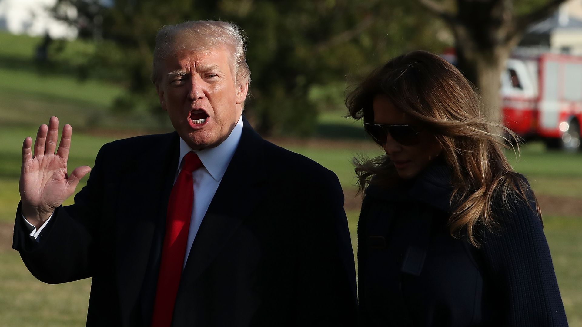 Donald and Melania Trump