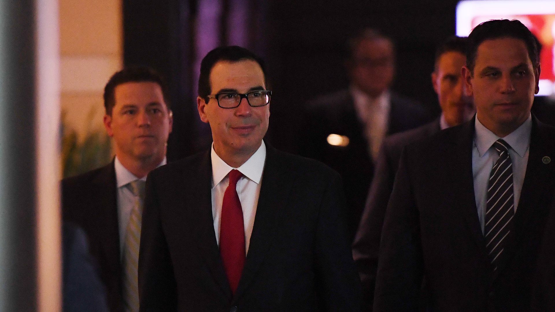 Photo of Treasury Secretary Steven Mnuchin