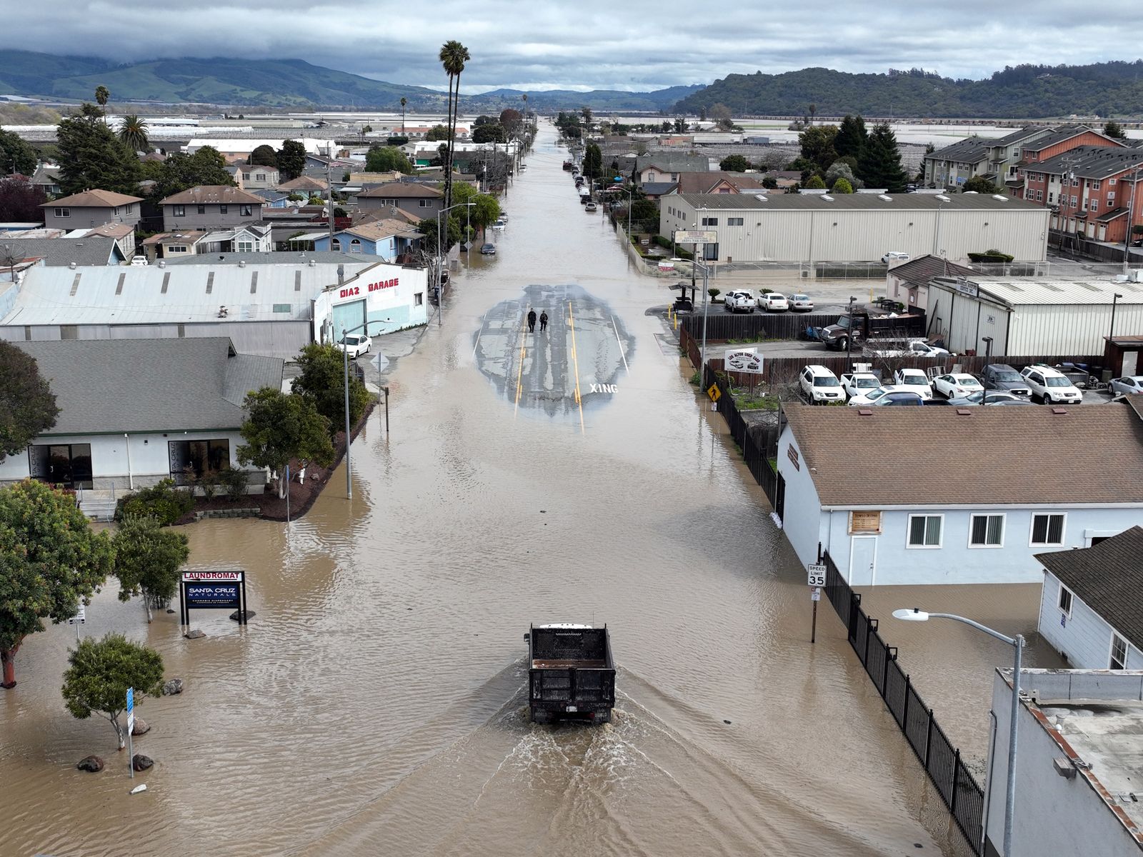 In photos Atmospheric river floods storm ravaged California