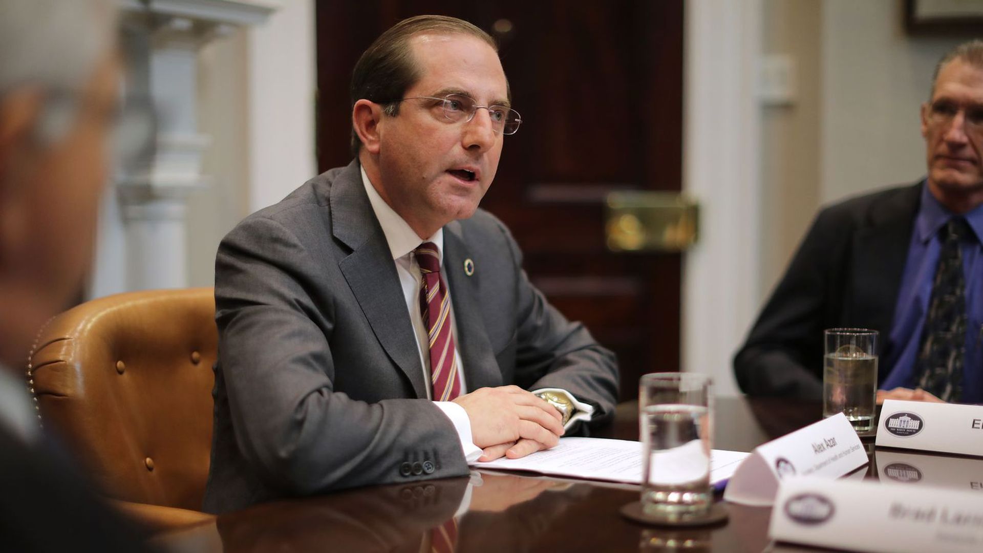 Health and Human Services Secretary Alex Azar.