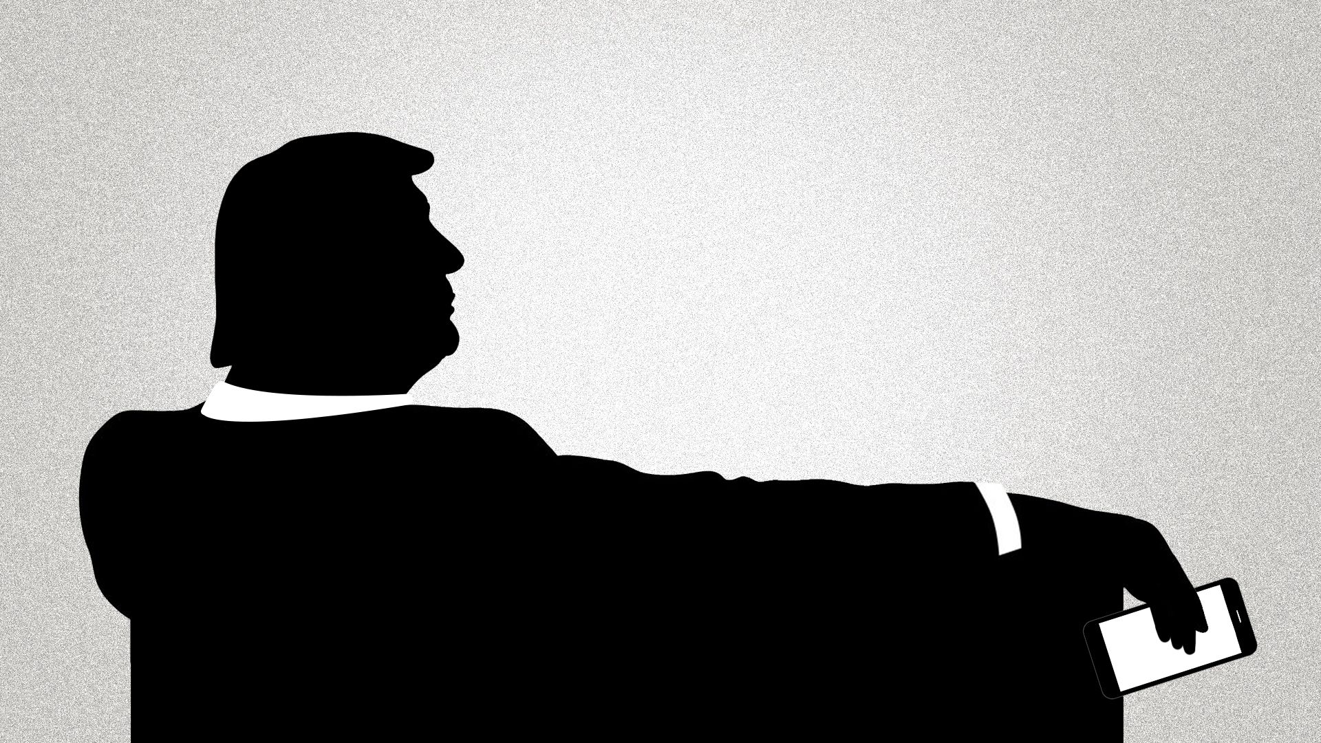 We took a look at how President Donald Trump works foreign leaders in private meetings.