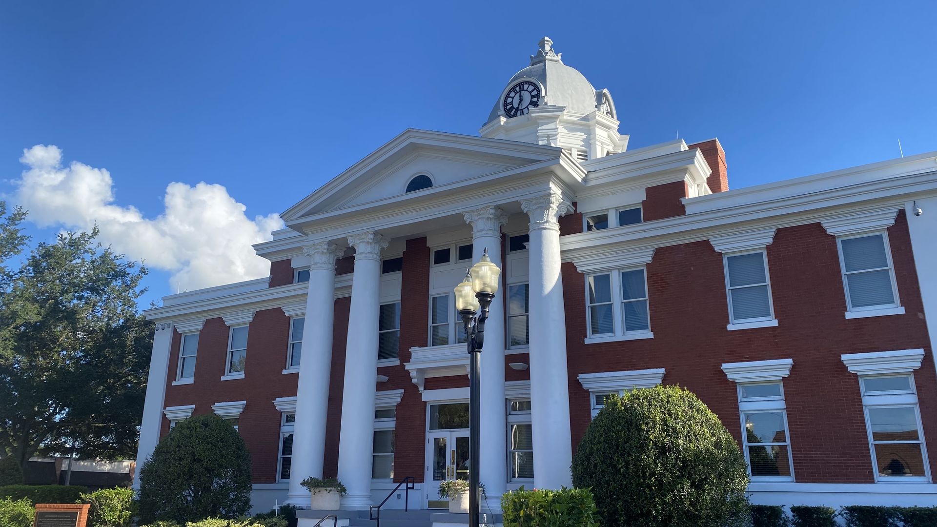 Pasco County East Courthouse in Dade City.