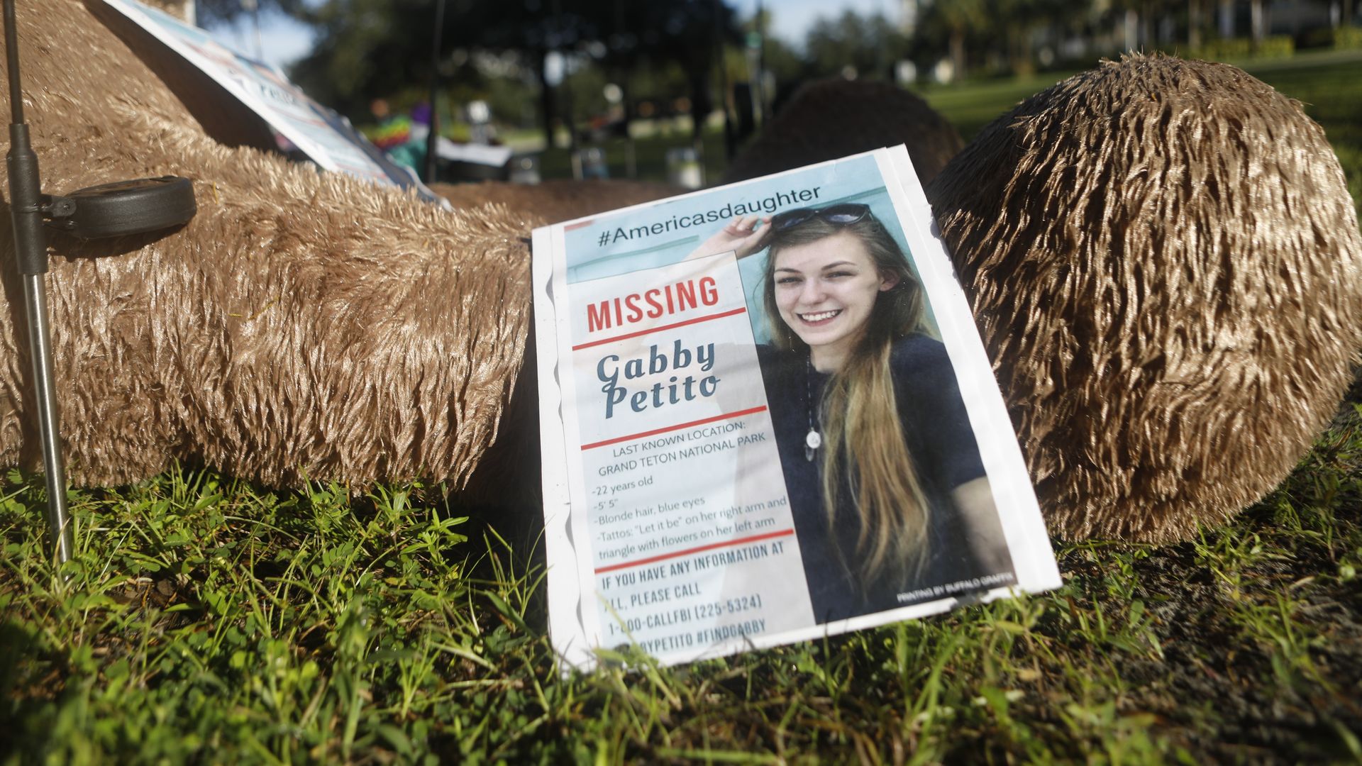 A missing flyer of Gabby Petito.