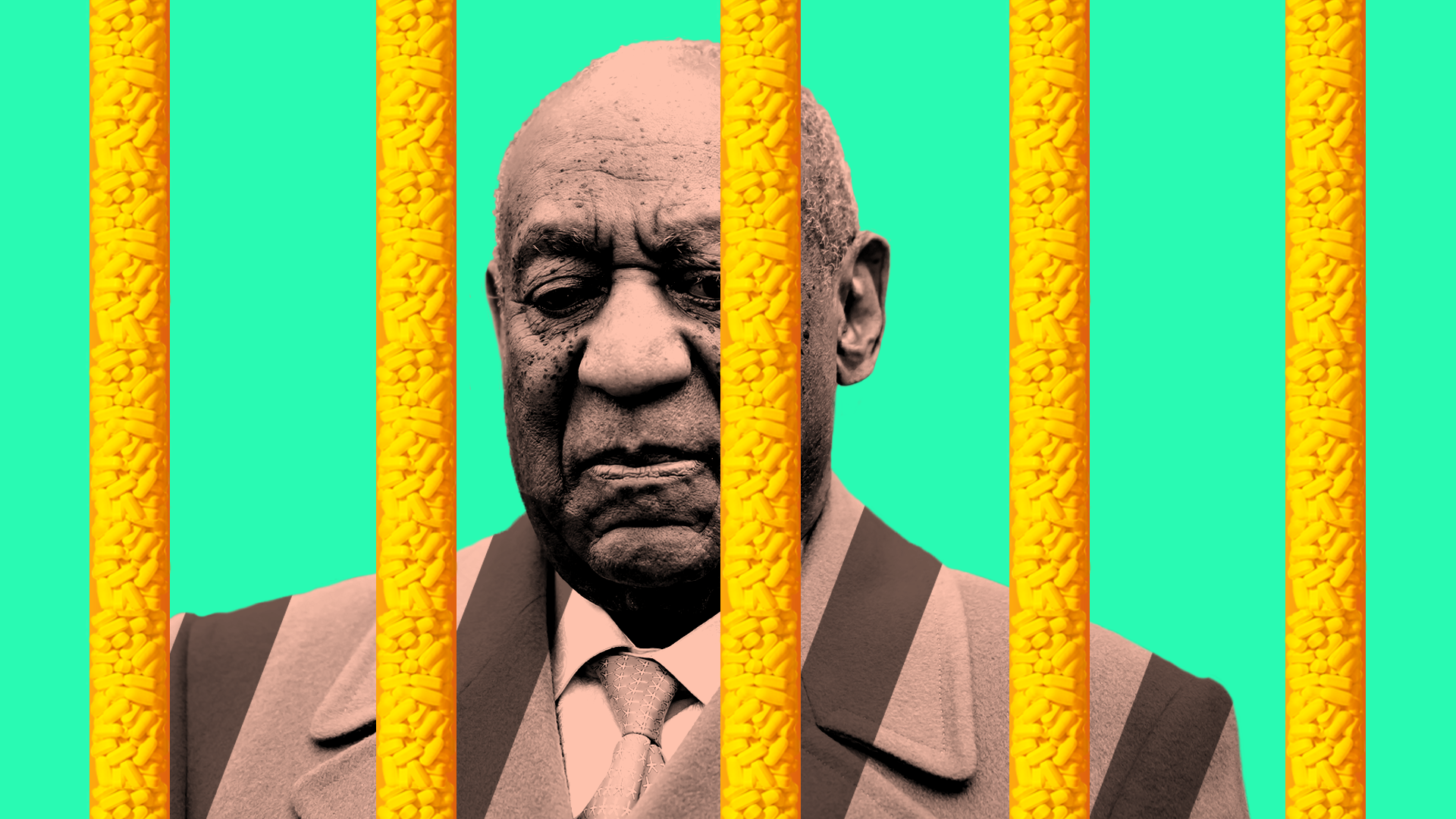 Bill Cosby behind bars