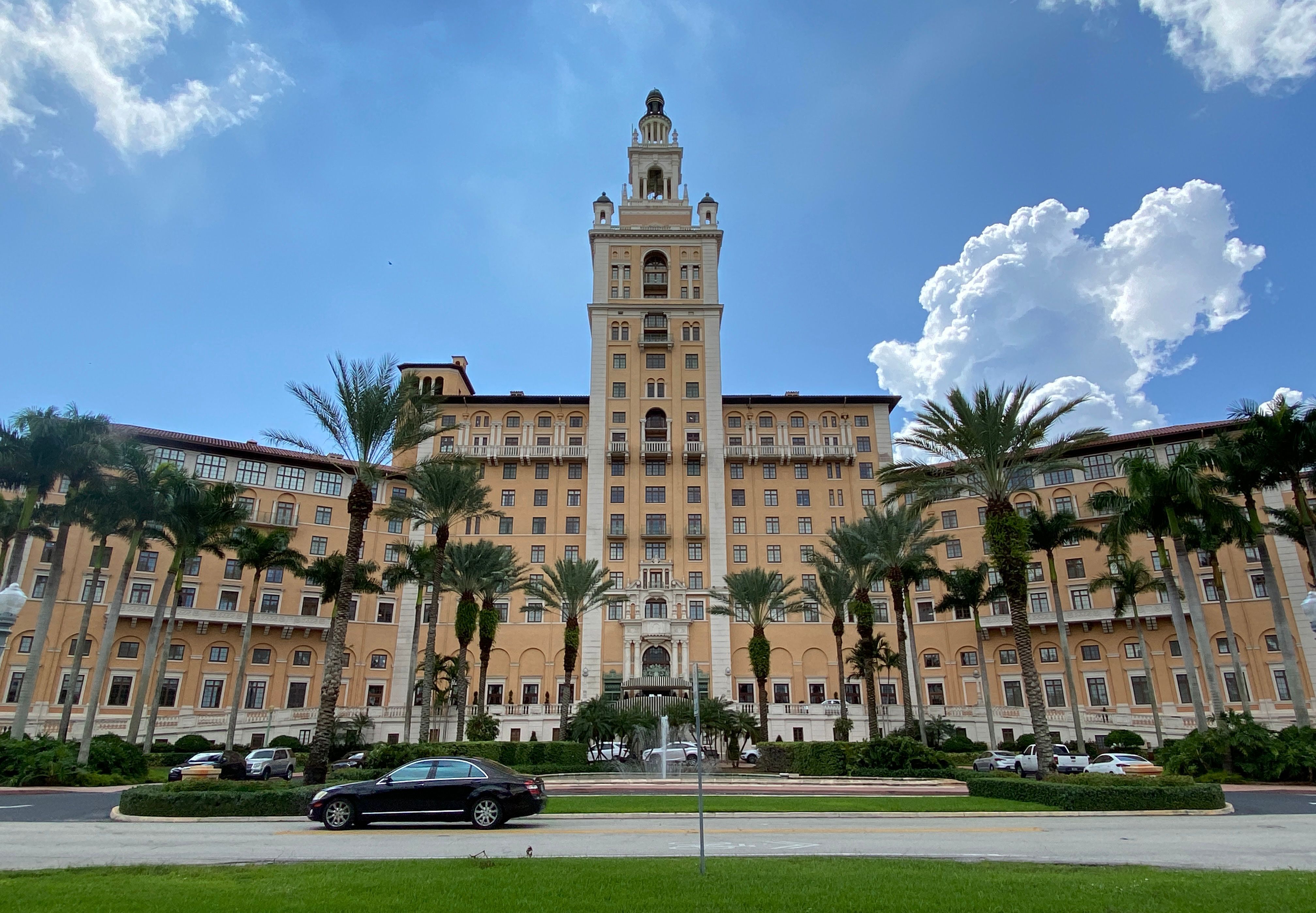 The Biltmore Hotel is seen in Coral Gables, Florida, on September 19, 2020. (Photo by Daniel SLIM / AFP) (Photo by DANIEL SLIM/AFP via Getty Images)
