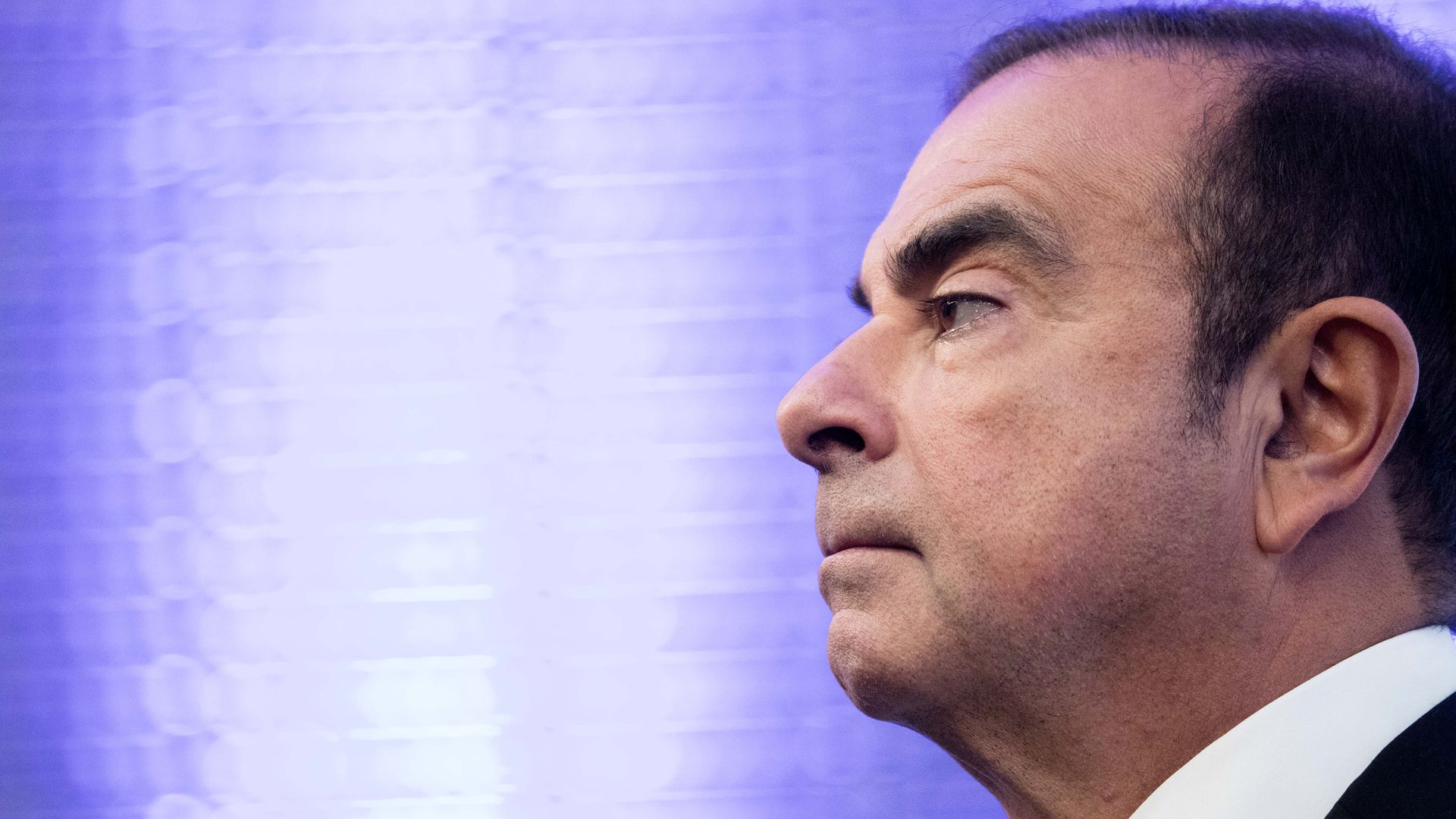 Carlos Ghosn. Nissan chairman.