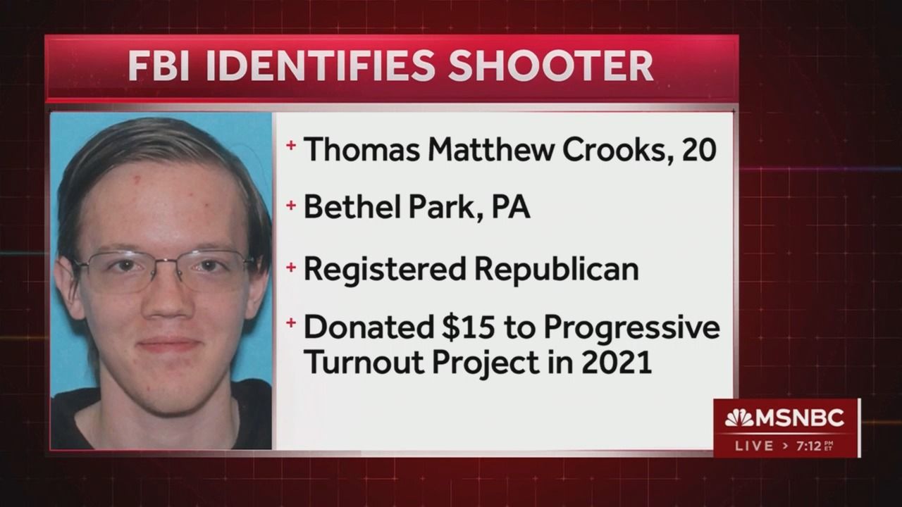 A mugshot of Thomas Matthew Crooks