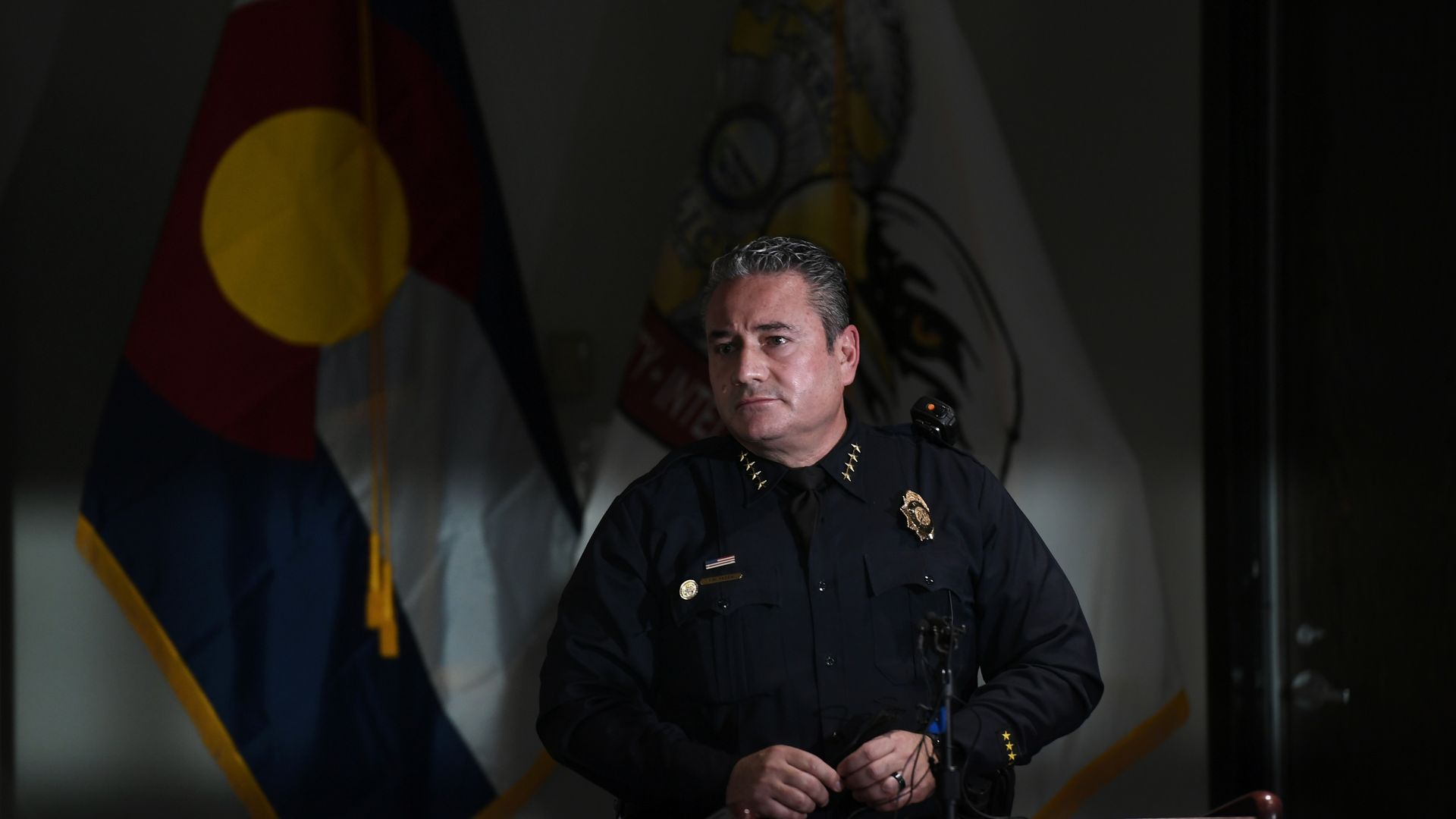 Denver Police chief Paul Pazen