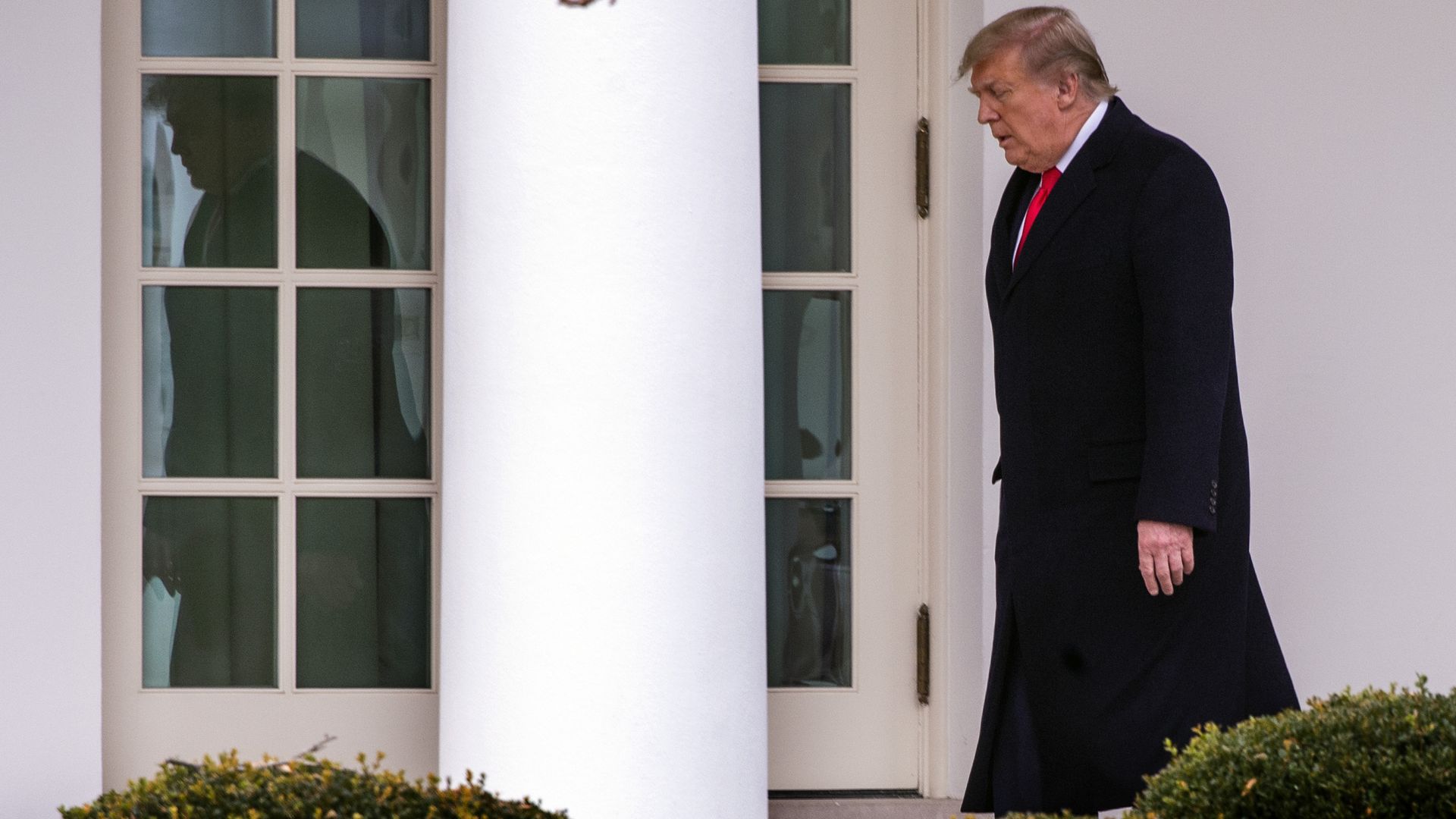 President Trump at the White House 