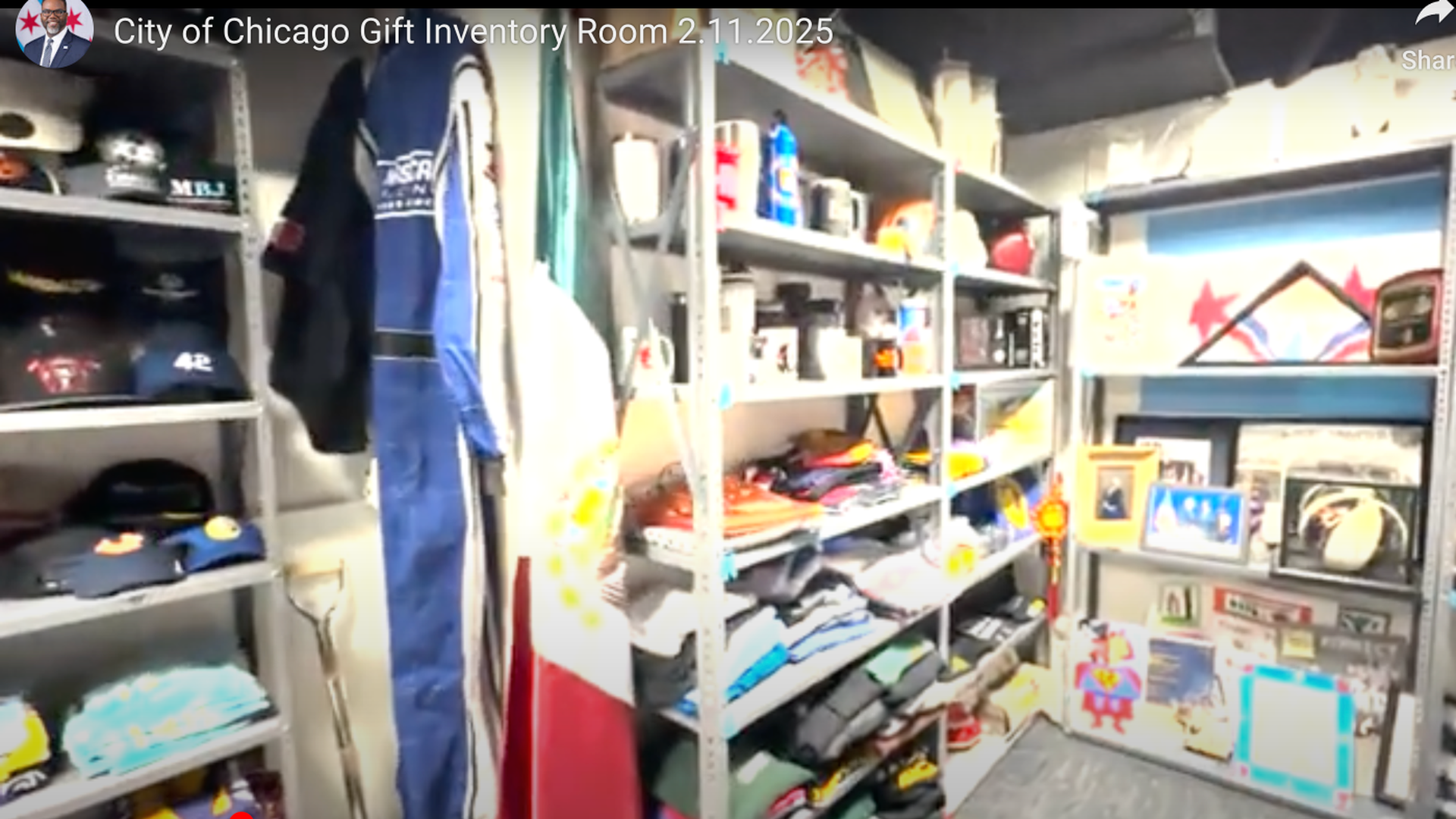 closet full of stuff